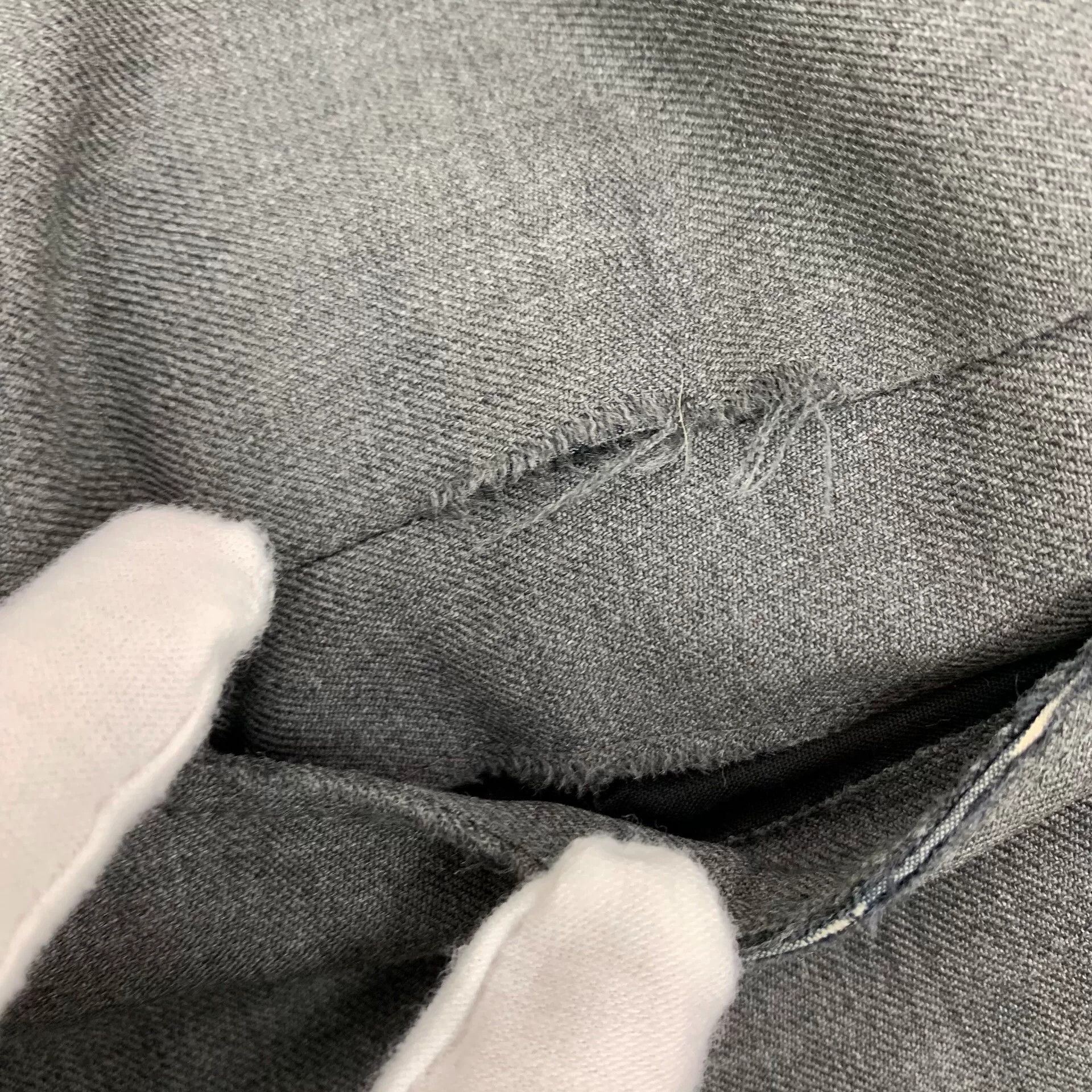 Thom Browne Thom Browne Wool Cuffed Trousers Size 32 Size US 32 / EU 48 - 9 Thumbnail