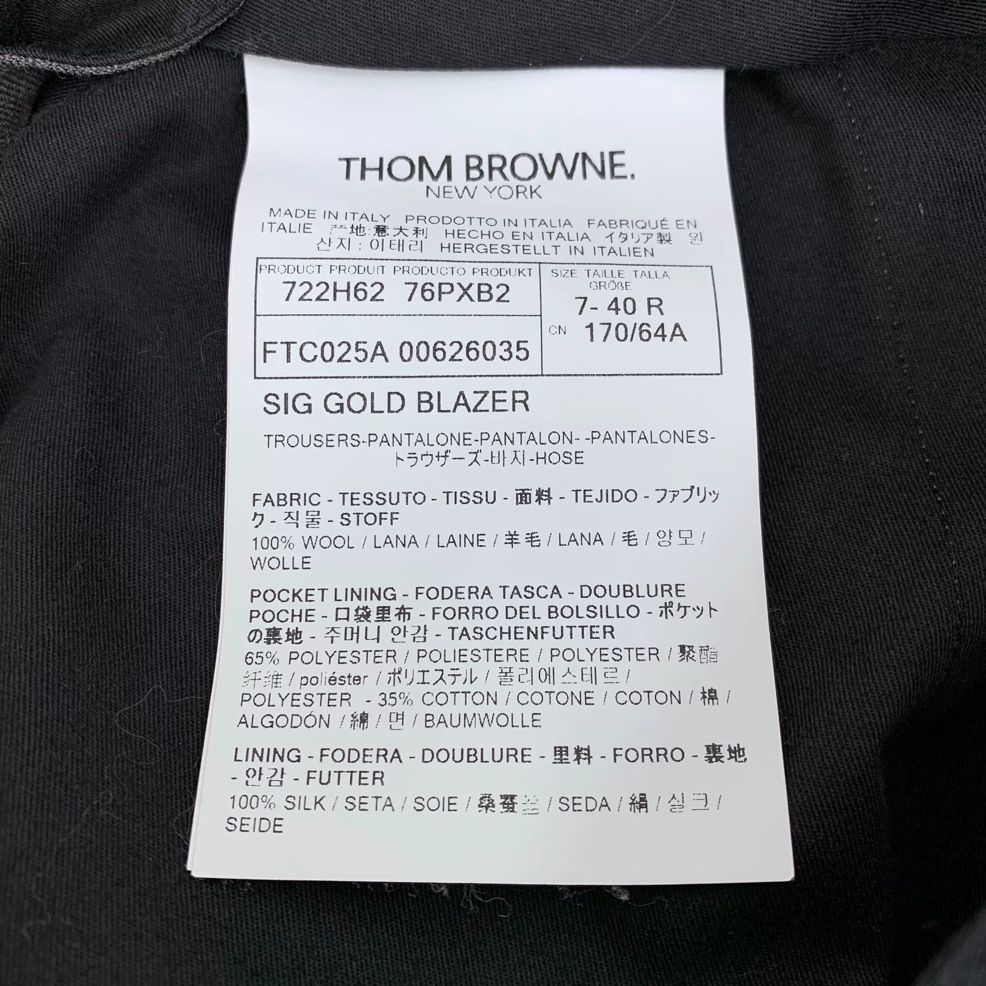 Thom Browne Thom Browne Wool Trousers IT 40 Size 27" / US 4 / IT 40 - 7 Thumbnail