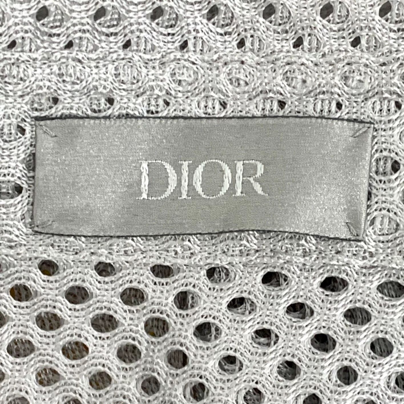 Dior Dior Mesh CD Heart Short Sleeve Shirt 41 Size US M / EU 48-50 / 2 - 5 Thumbnail