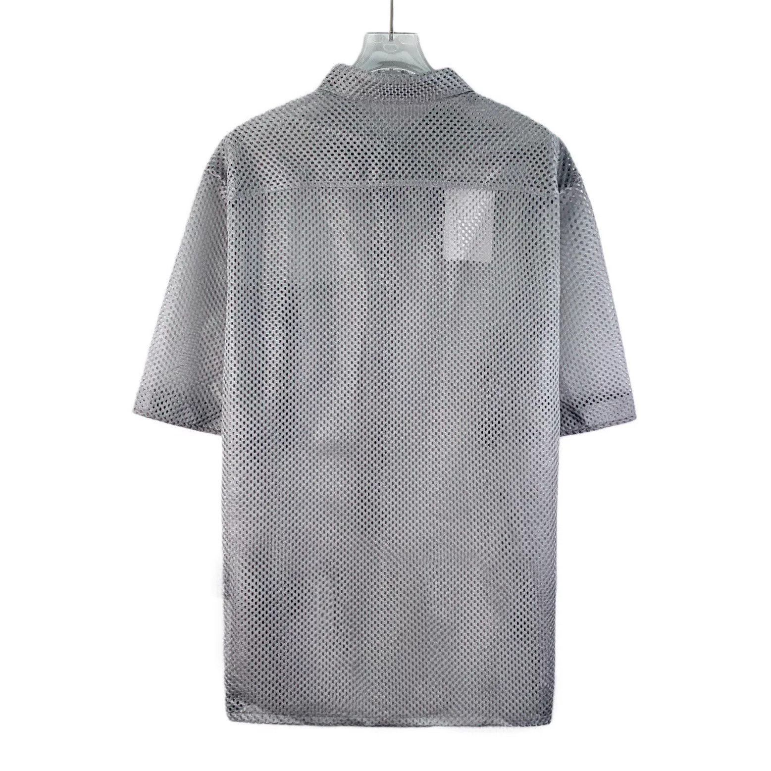 Dior Dior Mesh CD Heart Short Sleeve Shirt 41 Size US M / EU 48-50 / 2 - 2 Thumbnail