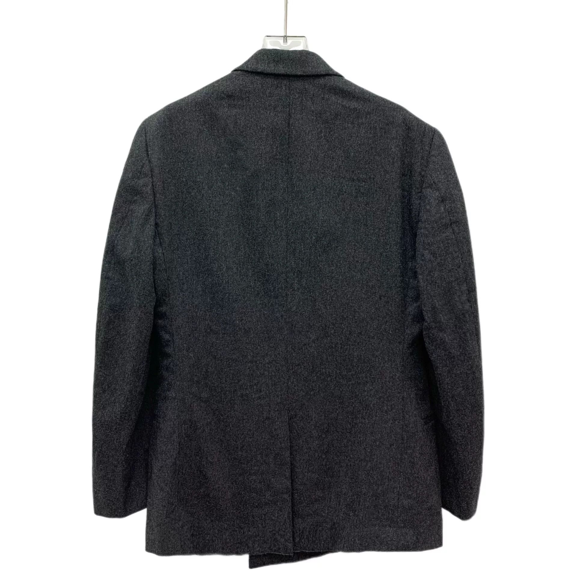 Hermes Hermes Wool Lambskin Trim Double Breasted Blazer 36R Size 36R - 2 Thumbnail