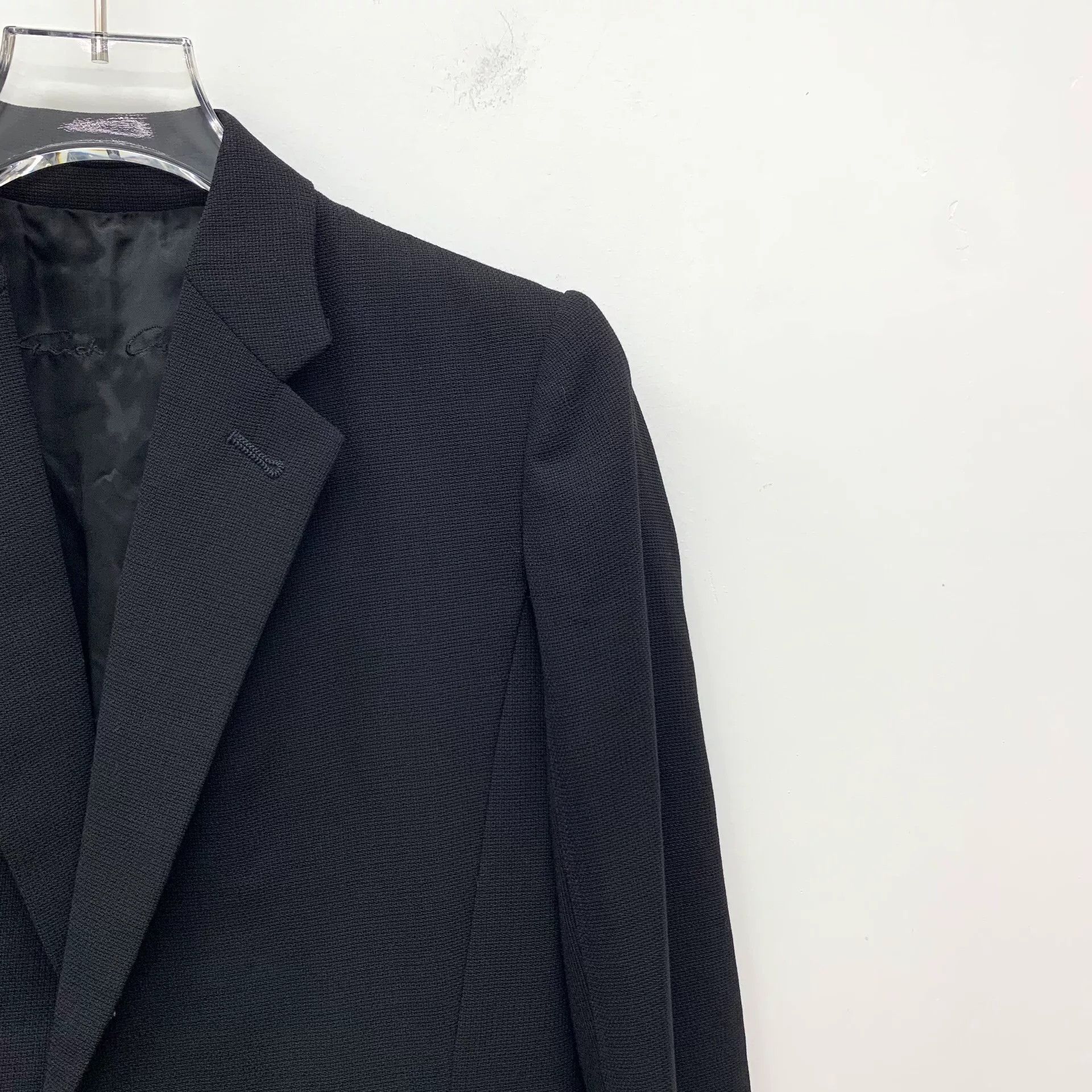Rick Owens Rick Owens Virgin Wool Single Button Blazer IT 40 Size S / US 4 / IT 40 - 3 Thumbnail