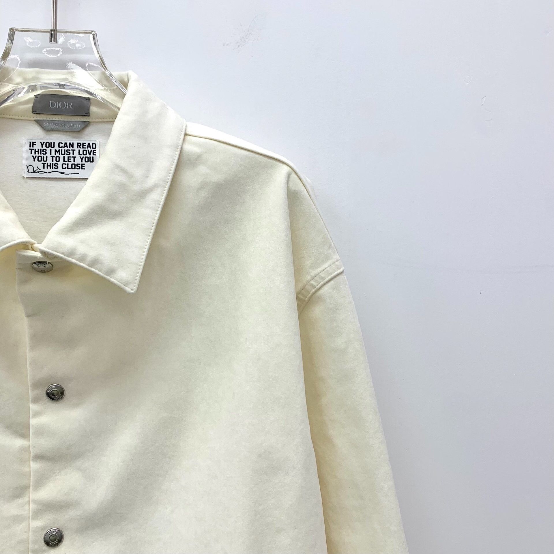 Dior Dior Embroidered Cotton Button Up Shirt Size 50 Size US M / EU 48-50 / 2 - 3 Thumbnail