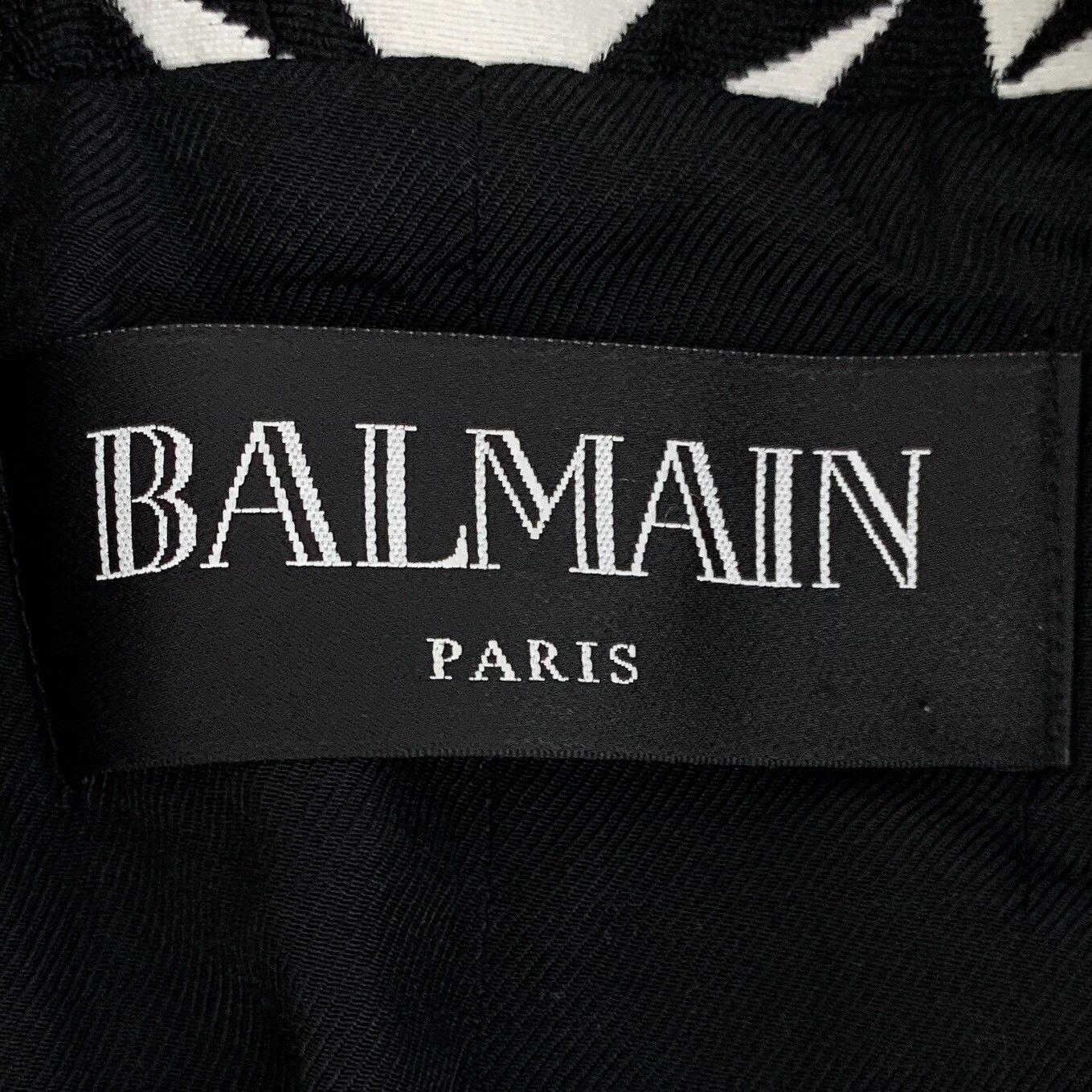 Balmain Balmain Geometric Pattern Double Breasted Blazer 40 Size M / US 6-8 / IT 42-44 - 5 Thumbnail
