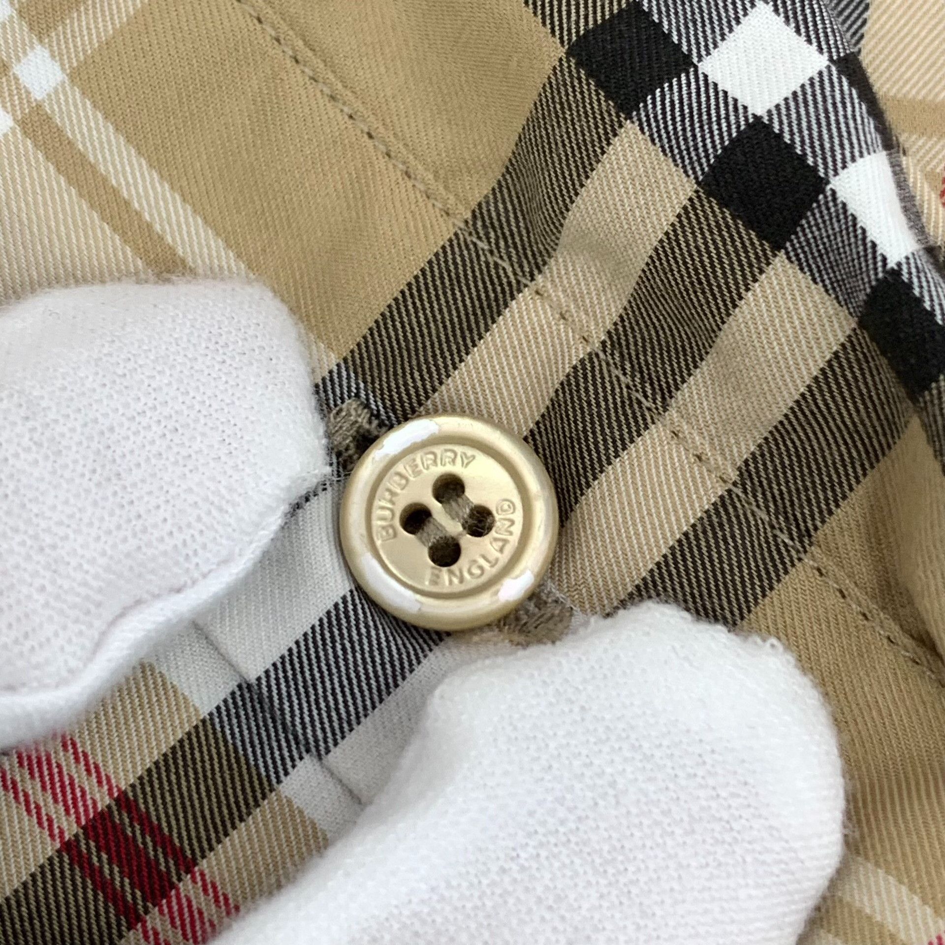 Burberry Burberry Classic Check Long Sleeve Shirt Size L Size US L / EU 52-54 / 3 - 9 Thumbnail