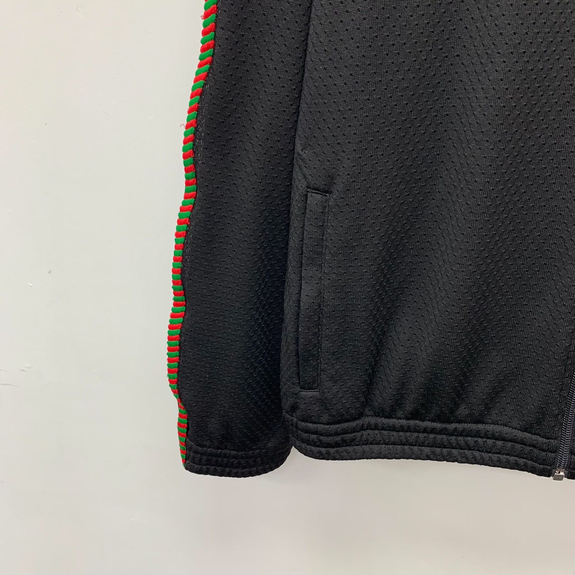 Gucci Gucci Logo Embroidery Web Stripe Track Jacket Size S Size US S / EU 44-46 / 1 - 4 Thumbnail