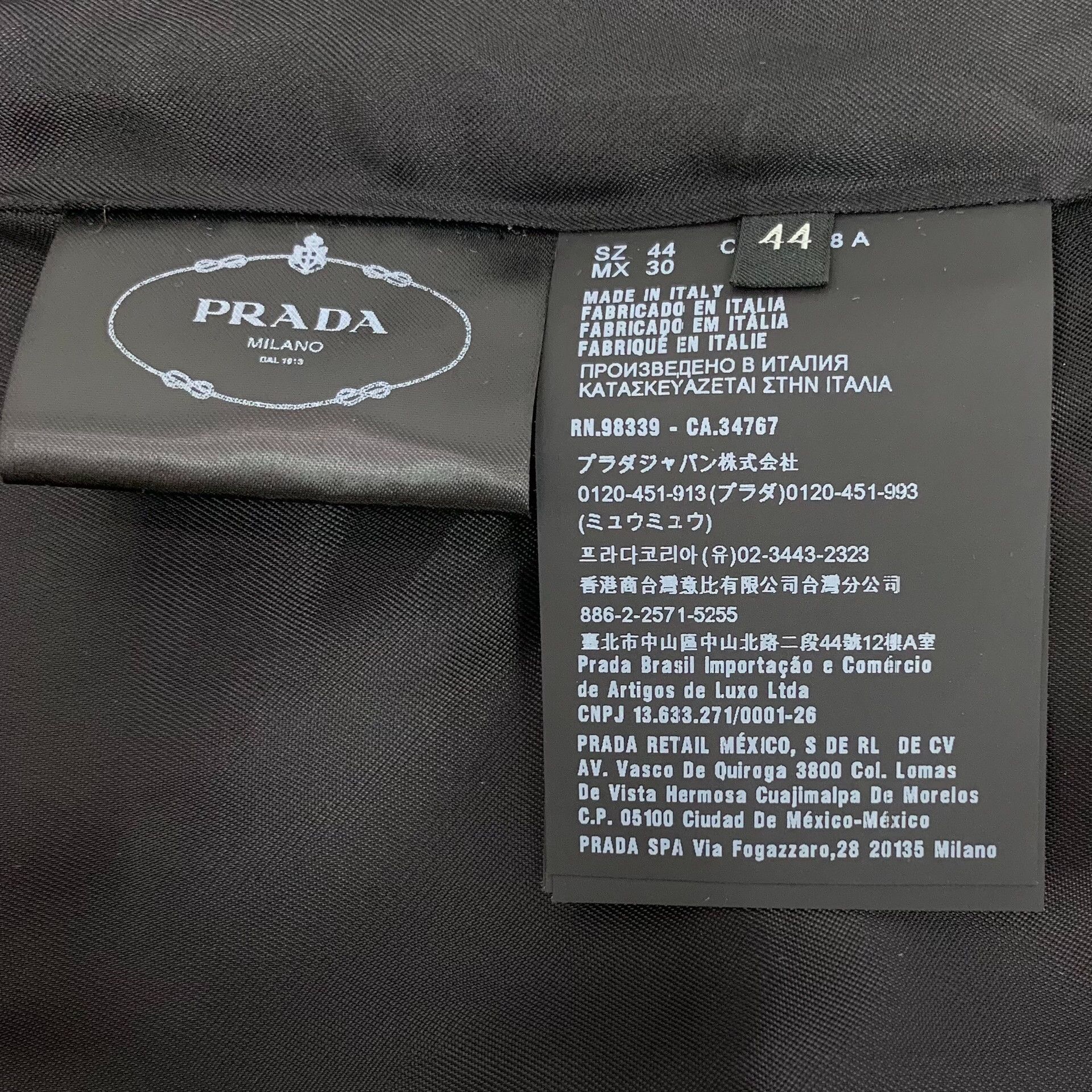 Prada Prada Virgin Wool Blazer IT 44 Size M / US 6-8 / IT 42-44 - 6 Thumbnail