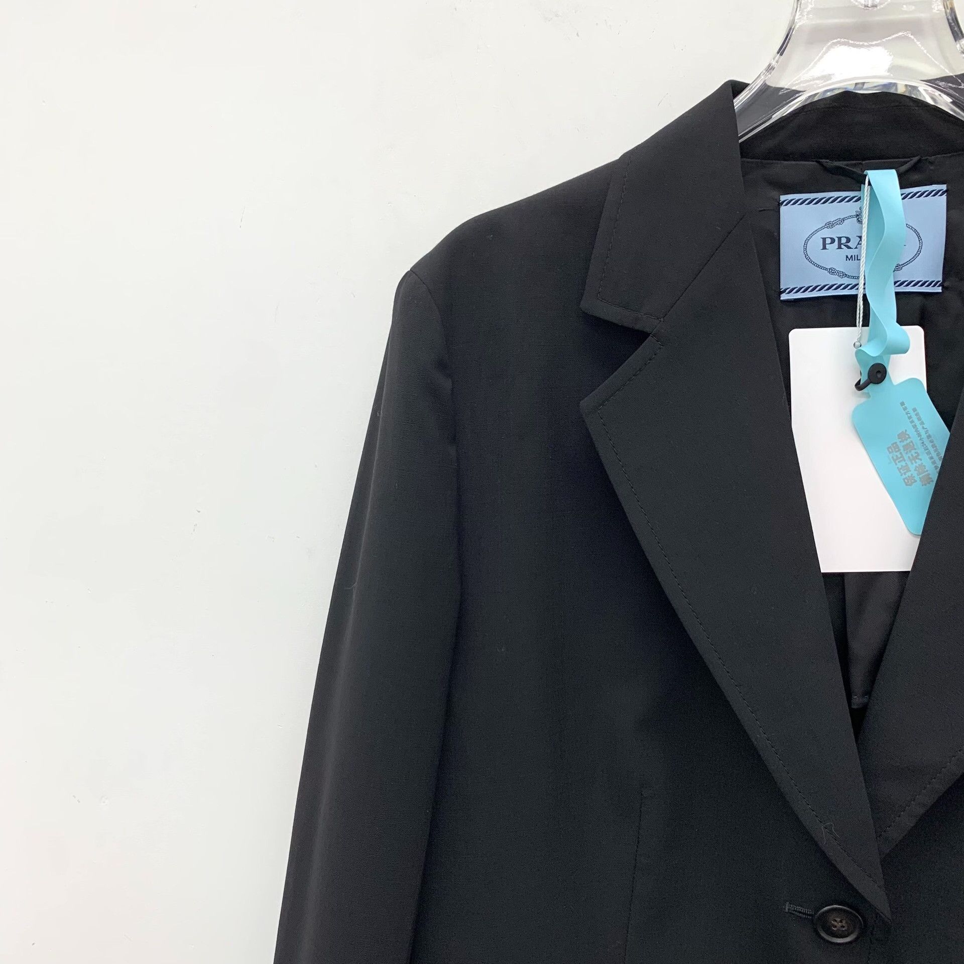 Prada Prada Virgin Wool Blazer IT 44 Size M / US 6-8 / IT 42-44 - 3 Thumbnail