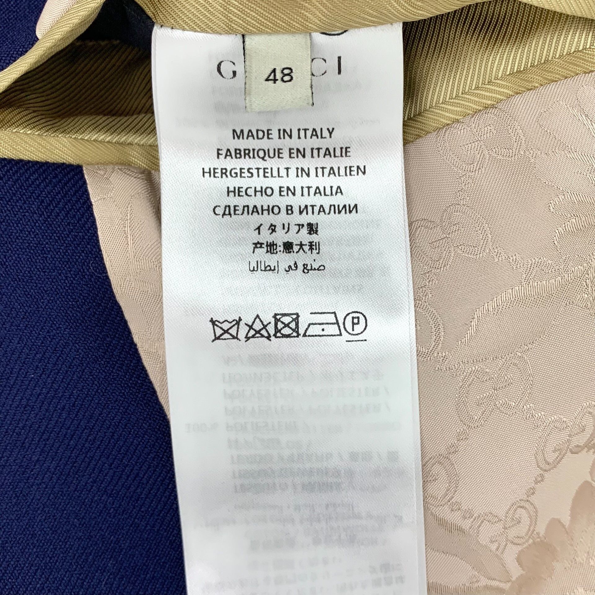 Gucci Gucci Basting Stitch Blazer Size 48 Size 48R - 7 Thumbnail