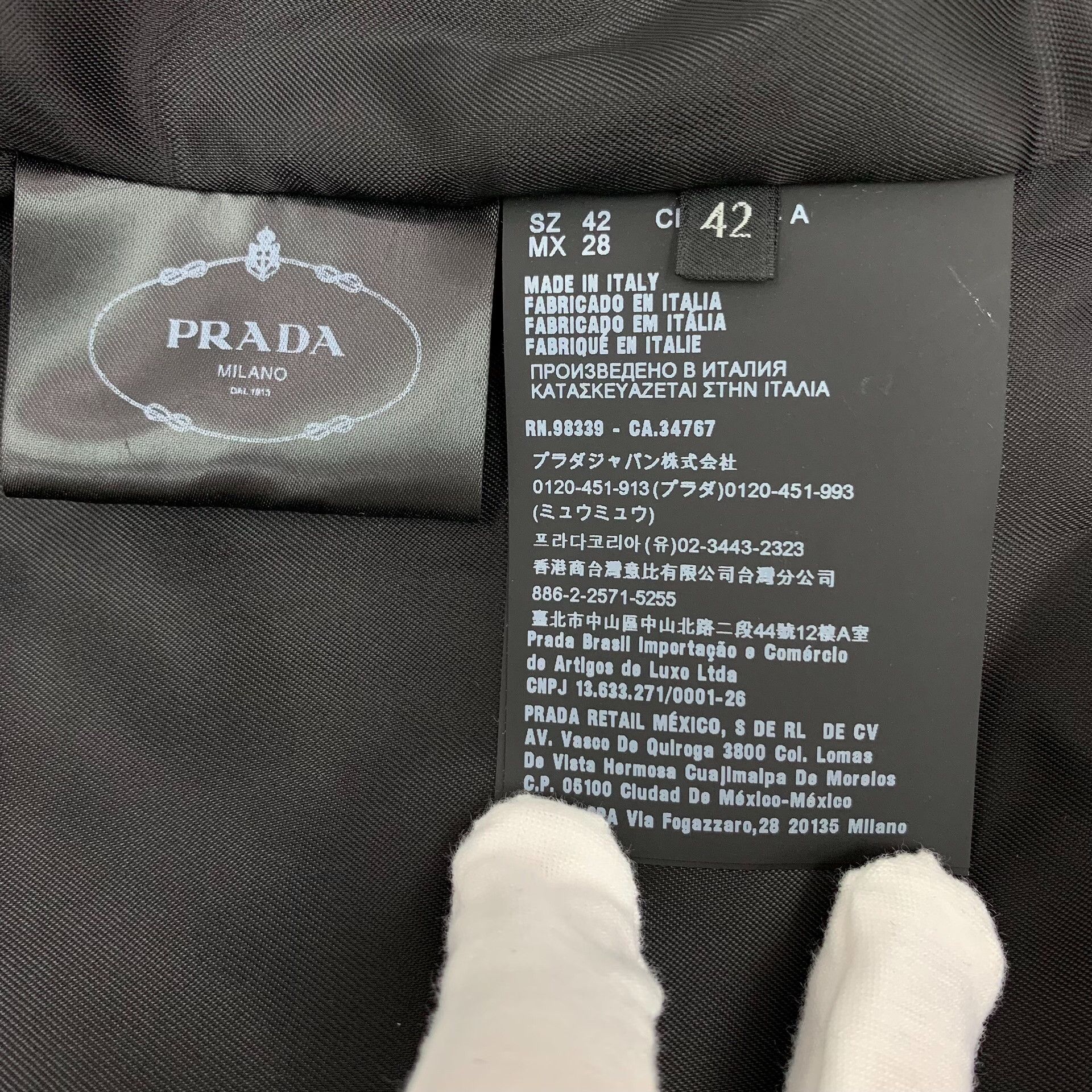 Prada Prada Virgin Wool Single Breasted Blazer IT 42 Size M / US 6-8 / IT 42-44 - 6 Thumbnail