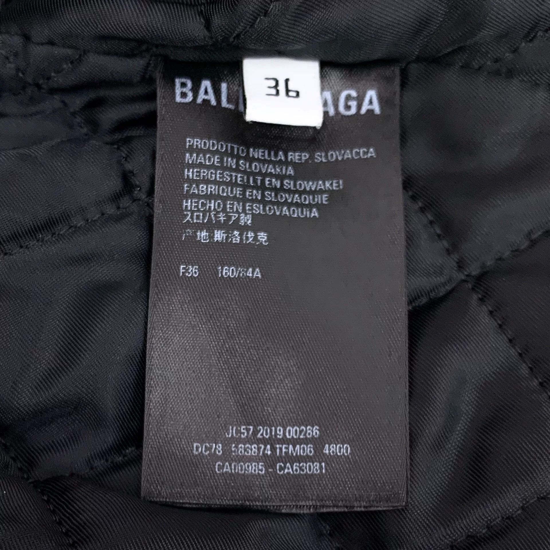 Balenciaga Balenciaga Plaid Shirt Jacket 36 Size XS / US 0-2 / IT 36-38 - 6 Thumbnail