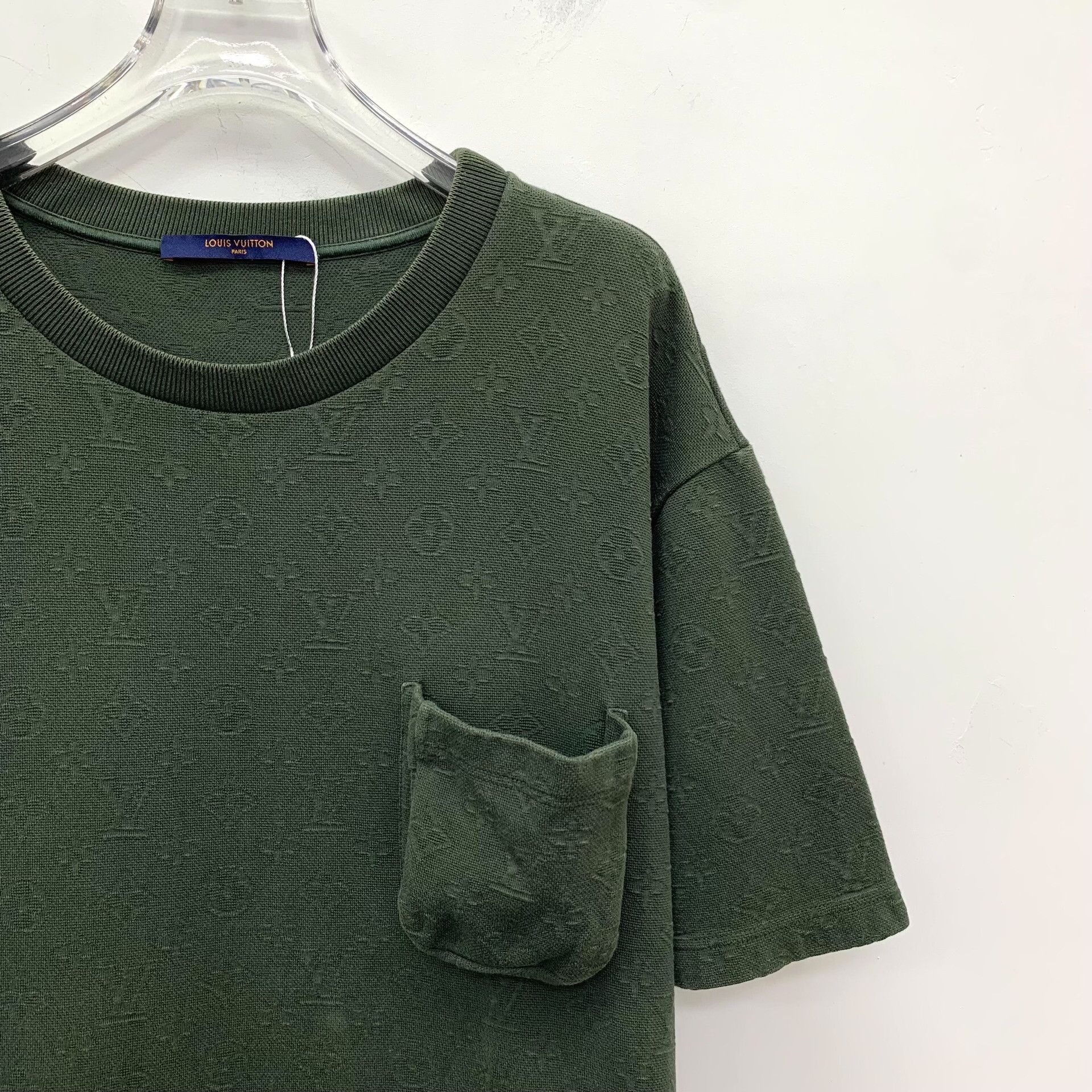 Louis Vuitton Louis Vuitton Monogram Pocket T-Shirt XXL Size US XXL / EU 58 / 5 - 3 Thumbnail