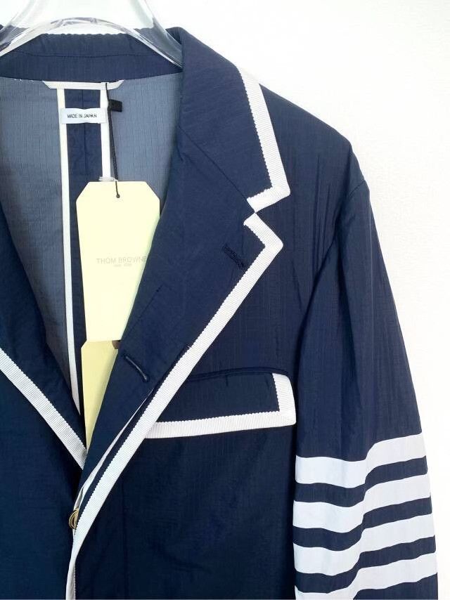 Thom Browne Thom Browne 4-Bar Stripe Trench Coat Size 1 Size US S / EU 44-46 / 1 - 3 Thumbnail