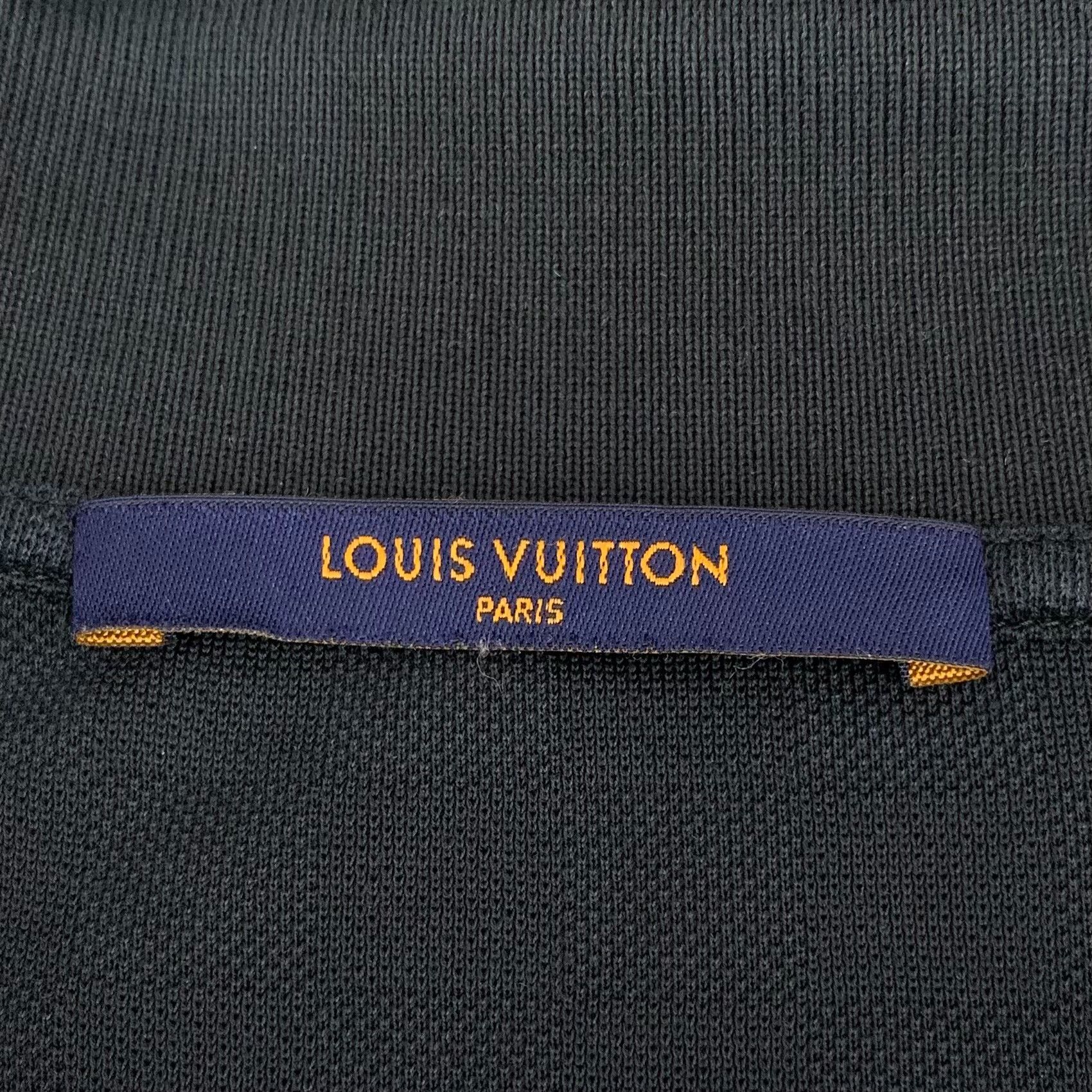 Louis Vuitton Louis Vuitton Damier Knit Polo Shirt Size L Size US L / EU 52-54 / 3 - 5 Thumbnail