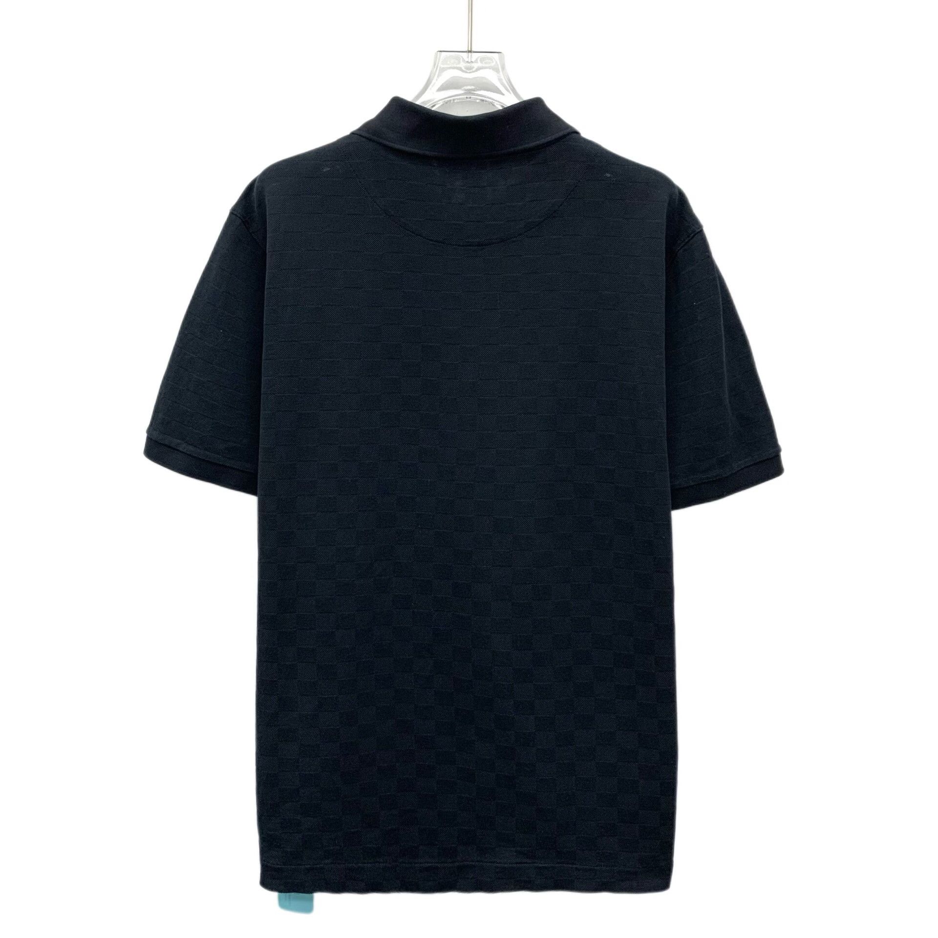 Louis Vuitton Louis Vuitton Damier Knit Polo Shirt Size L Size US L / EU 52-54 / 3 - 2 Thumbnail