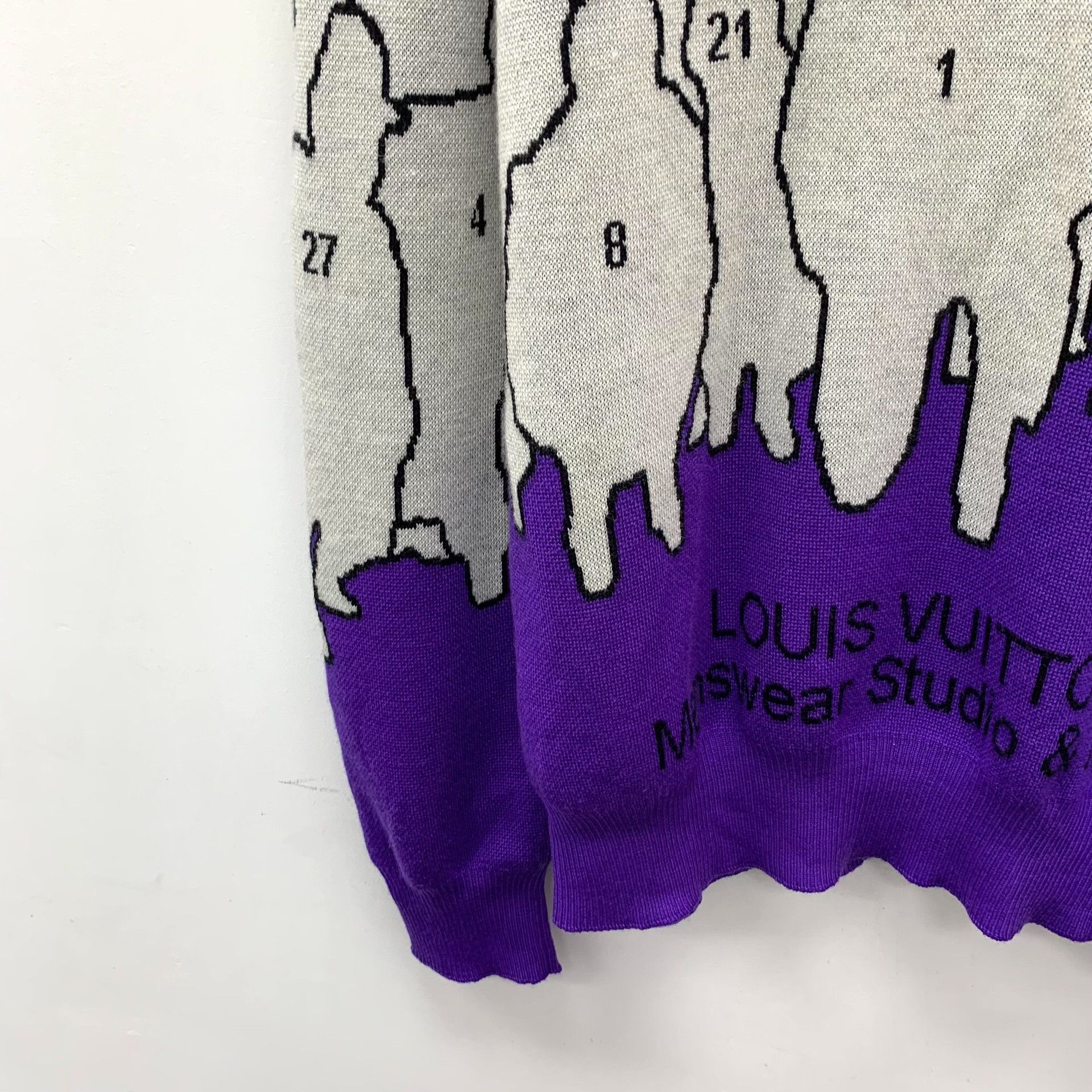 Louis Vuitton Louis Vuitton Atelier Silhouettes Sweater Size M Size US M / EU 48-50 / 2 - 4 Thumbnail