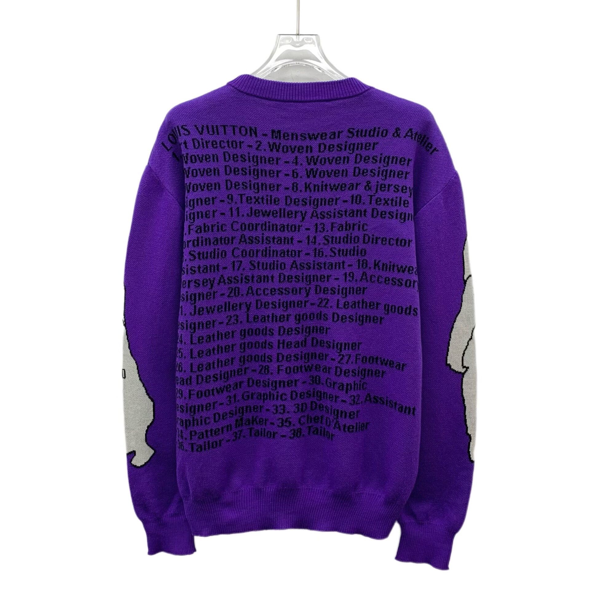 Louis Vuitton Louis Vuitton Atelier Silhouettes Sweater Size M Size US M / EU 48-50 / 2 - 2 Thumbnail