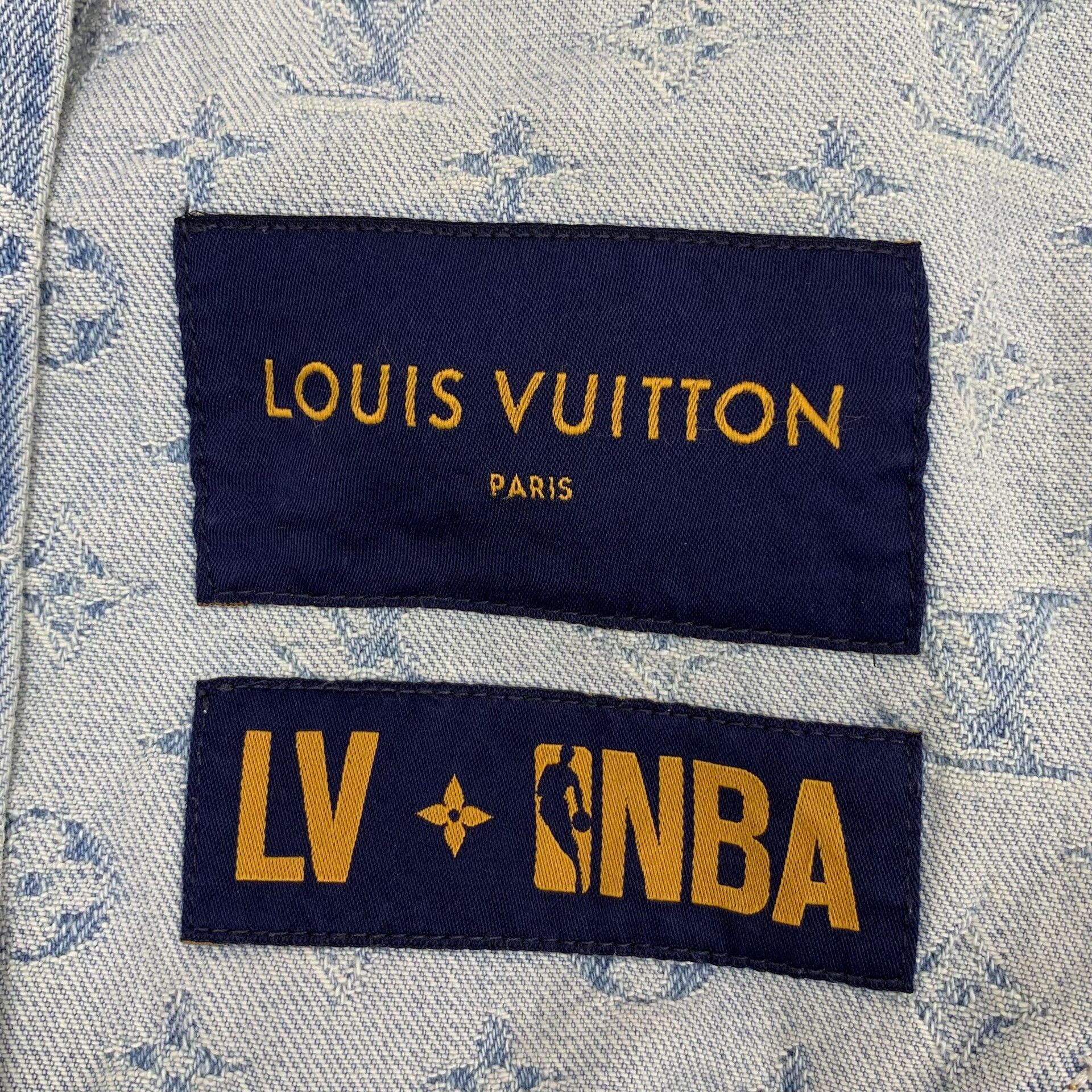 Louis Vuitton Louis Vuitton x NBA Monogram Jacquard Jacket 50 Size US M / EU 48-50 / 2 - 5 Thumbnail