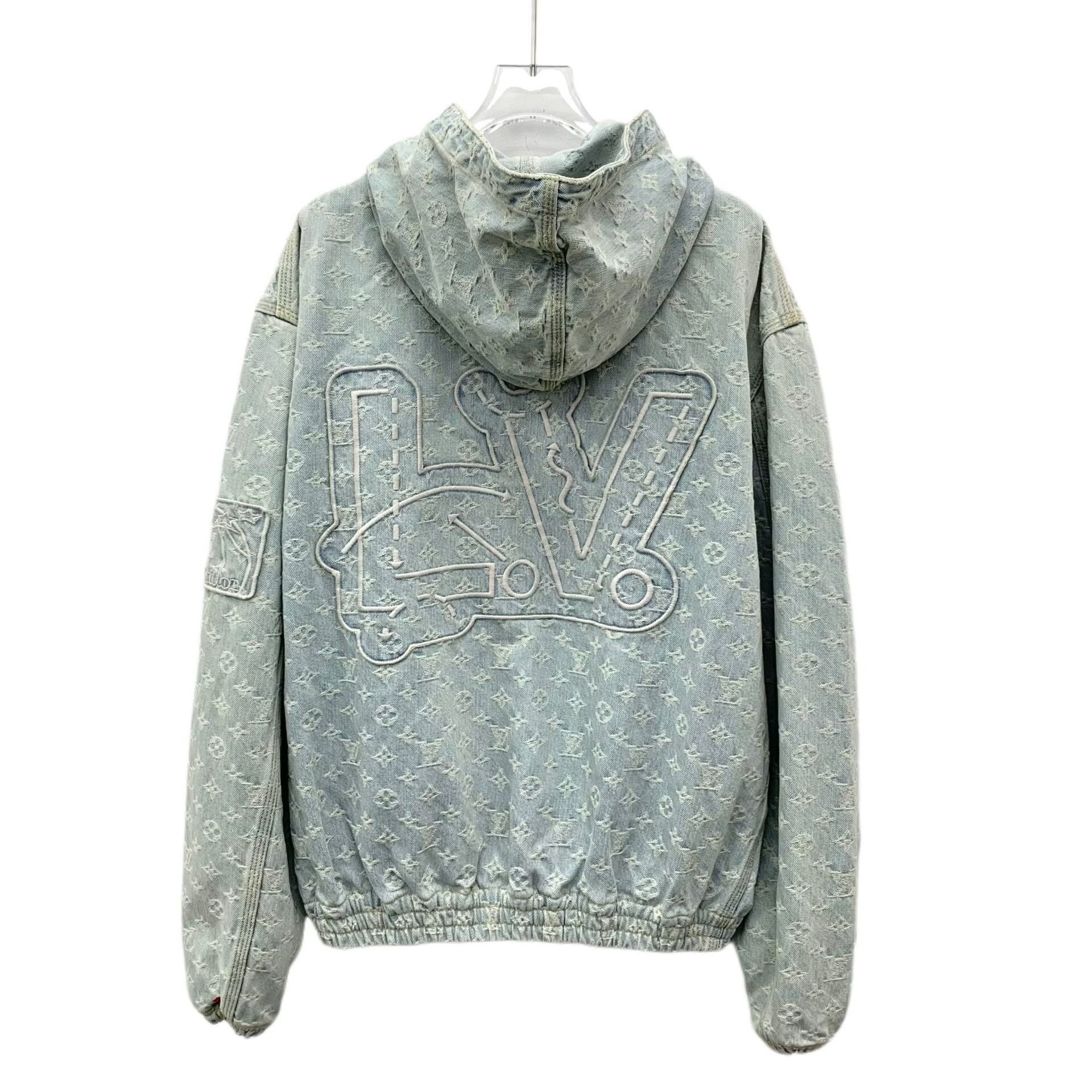Louis Vuitton Louis Vuitton x NBA Monogram Jacquard Jacket 50 Size US M / EU 48-50 / 2 - 2 Thumbnail