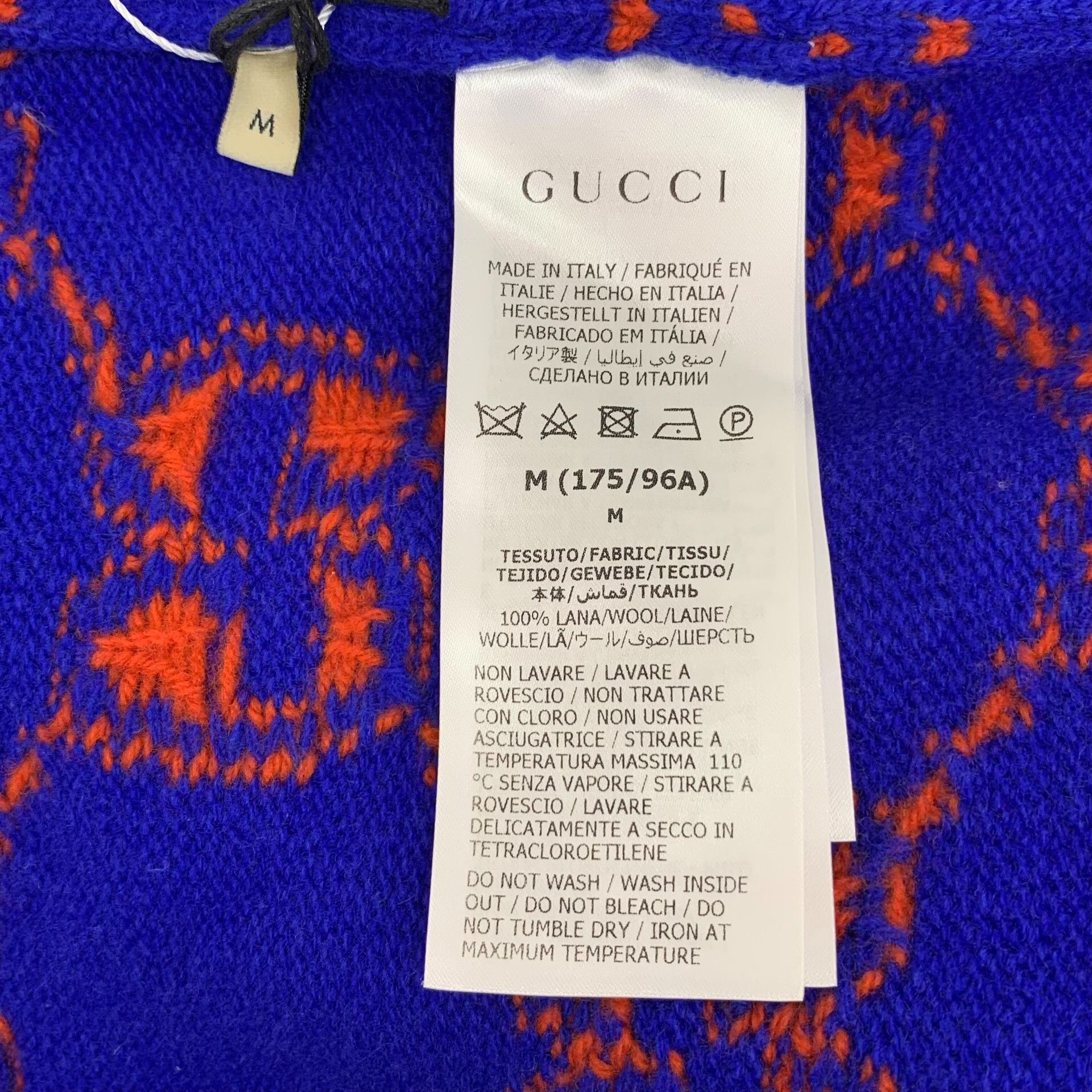 Gucci Gucci GG Monogram Jacquard Wool Sweater M Size US M / EU 48-50 / 2 - 7 Thumbnail
