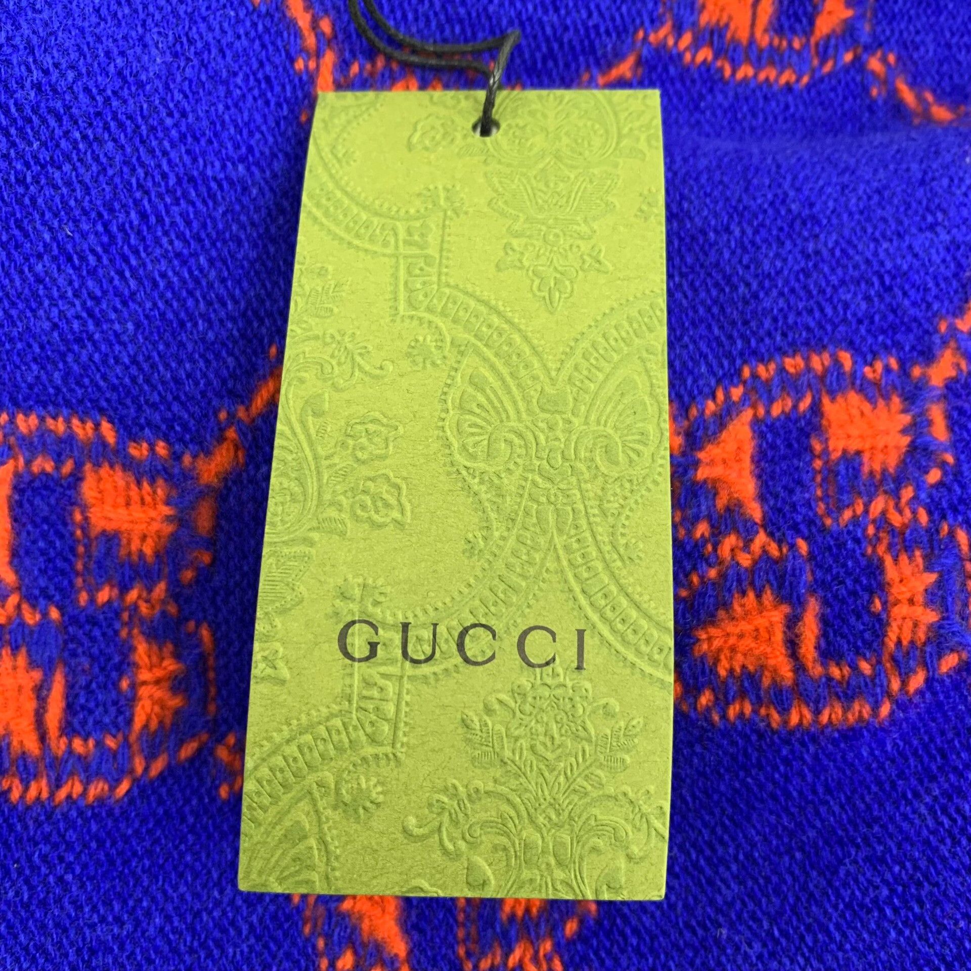 Gucci Gucci GG Monogram Jacquard Wool Sweater M Size US M / EU 48-50 / 2 - 6 Thumbnail