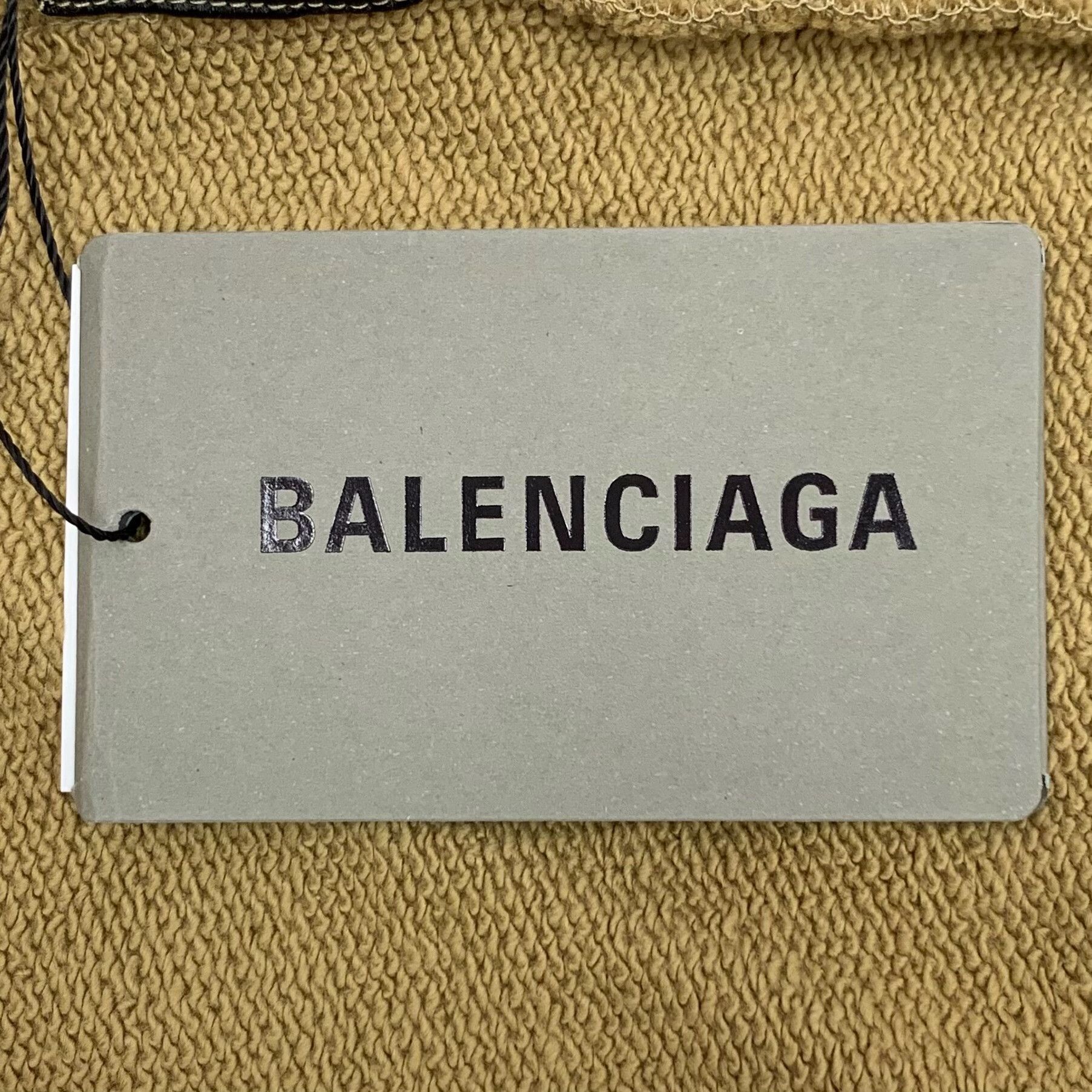 Balenciaga Balenciaga Logo Cotton Sweatshirt Size M Size US M / EU 48-50 / 2 - 6 Thumbnail