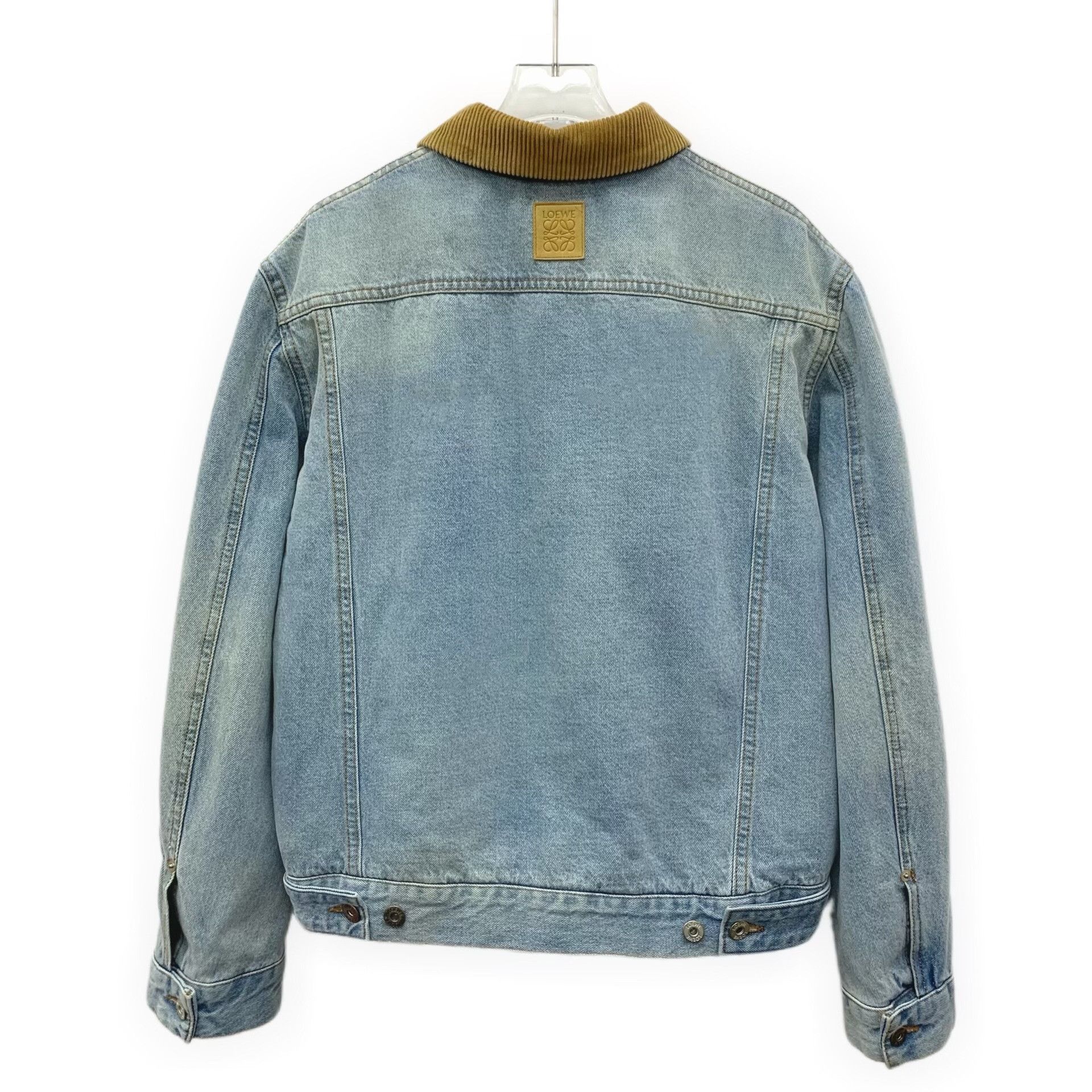 Loewe Loewe Corduroy Collar Denim Jacket Size 44 Size US S / EU 44-46 / 1 - 2 Thumbnail