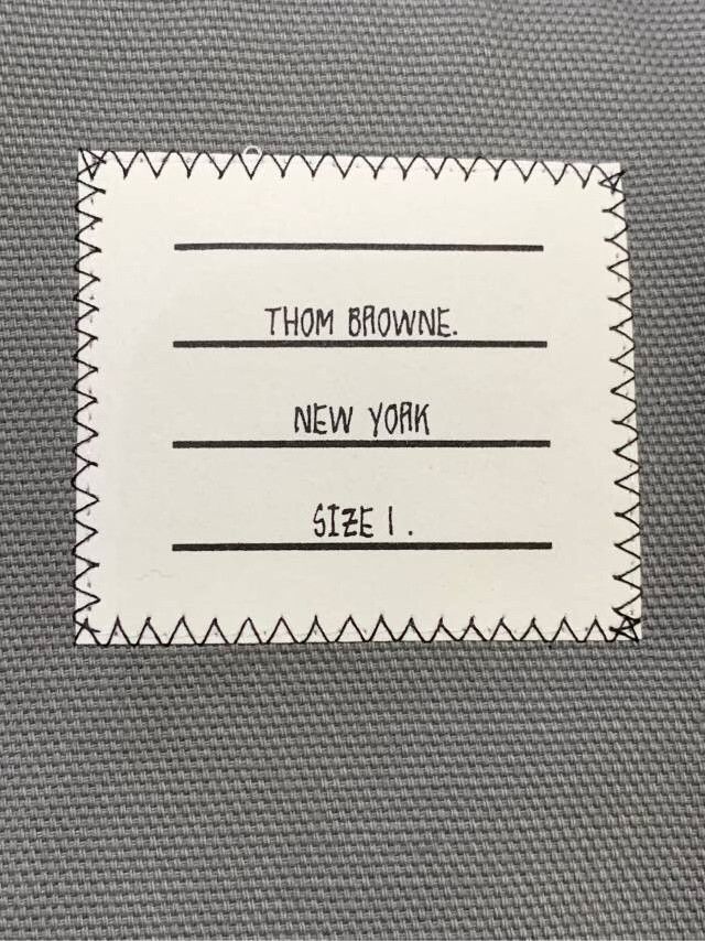 Thom Browne Thom Browne 4-Bar Grey Blazer Size 1 Size US S / EU 44-46 / 1 - 6 Thumbnail