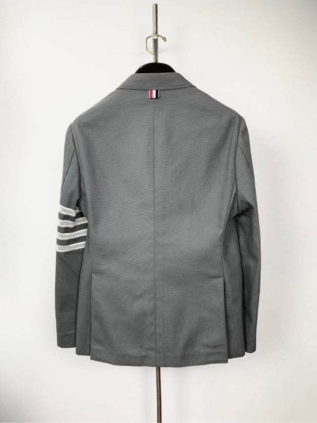 Thom Browne Thom Browne 4-Bar Grey Blazer Size 1 Size US S / EU 44-46 / 1 - 2 Thumbnail