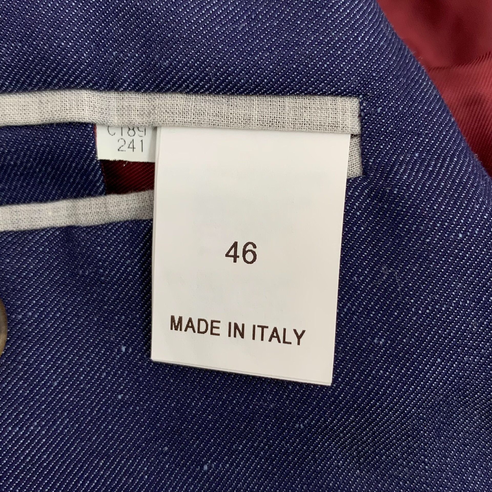 Brunello Cucinelli Brunello Cucinelli Wool Linen Blazer 46 Size 36R - 6 Thumbnail