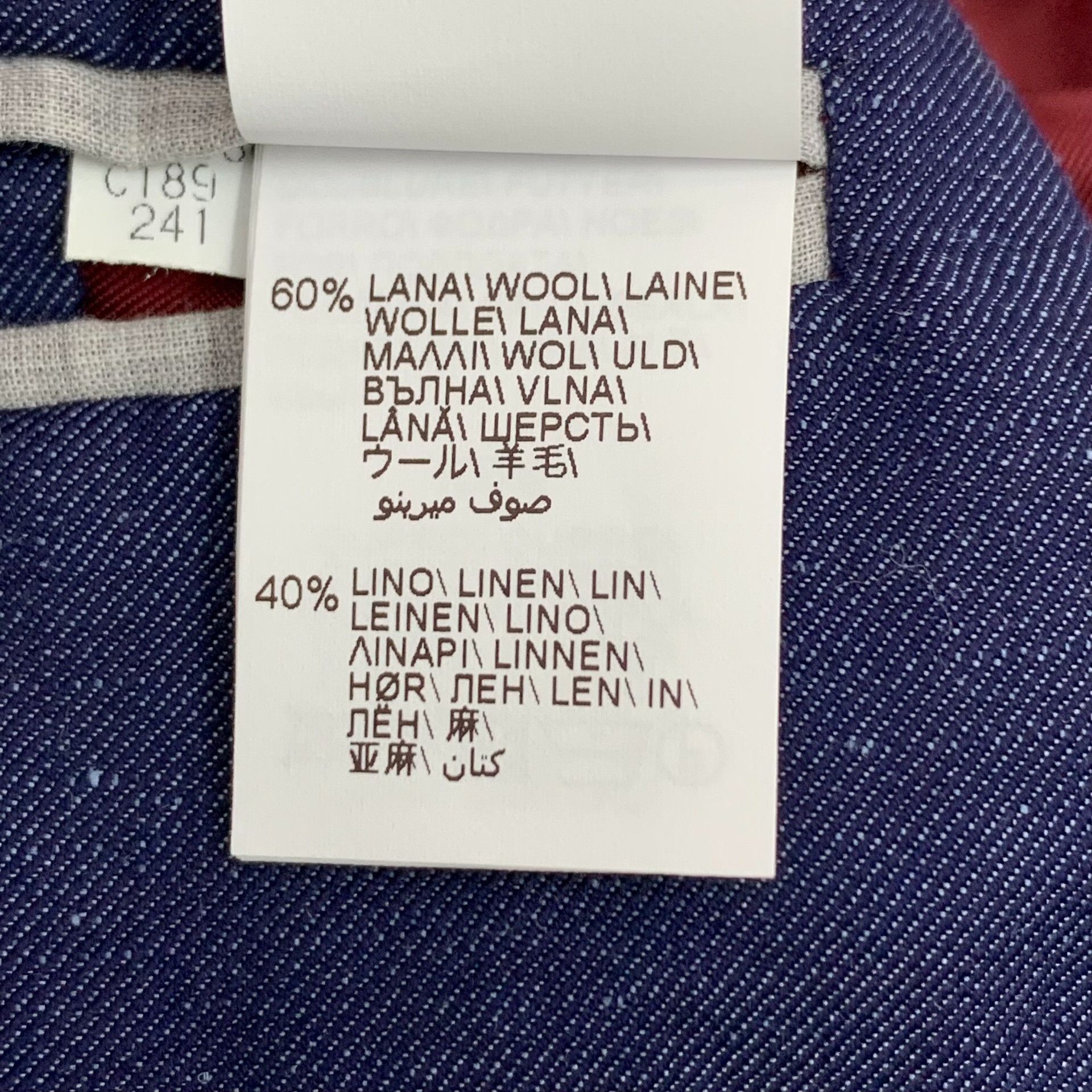 Brunello Cucinelli Brunello Cucinelli Wool Linen Blazer 46 Size 36R - 7 Thumbnail