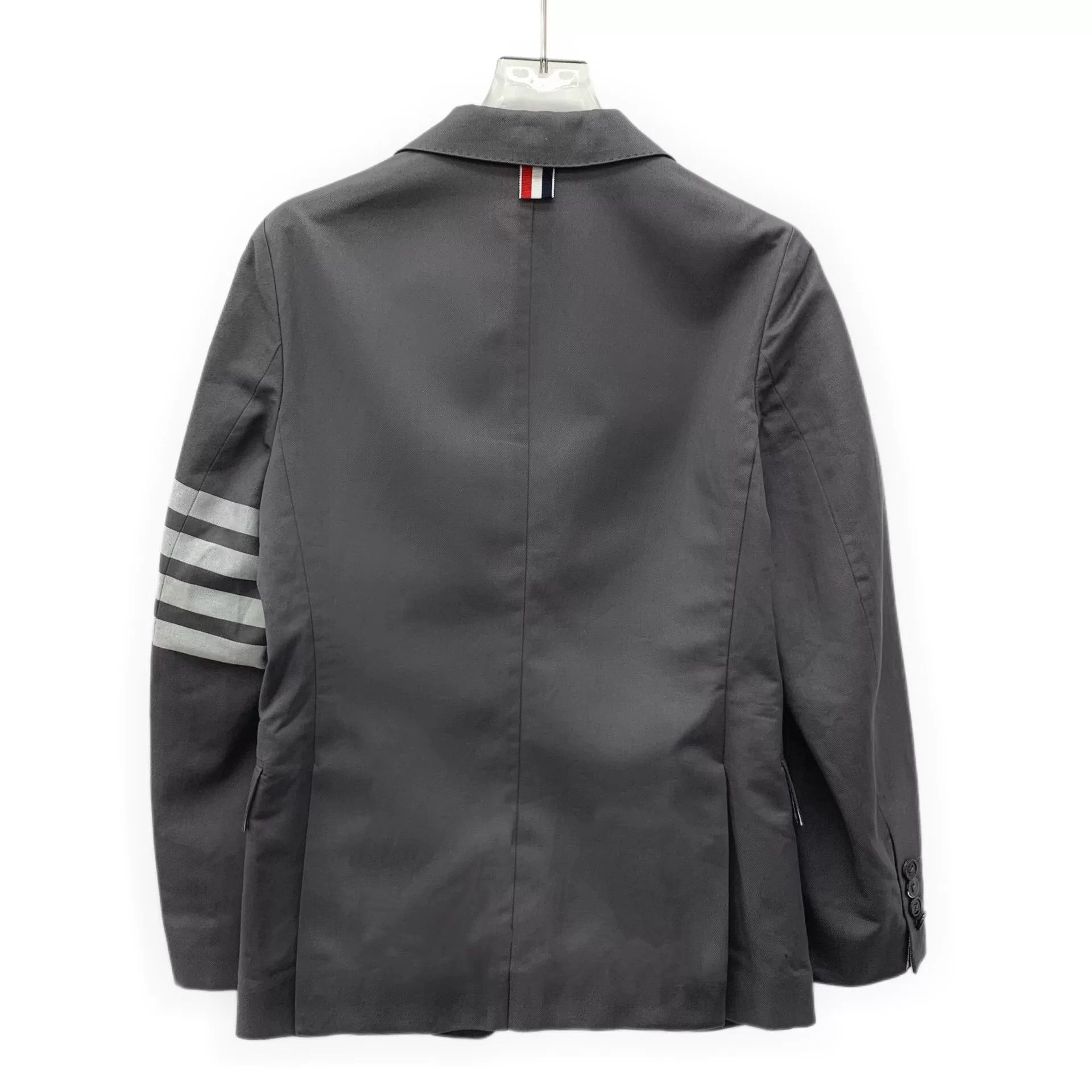 Thom Browne Thom Browne 4-Bar Cotton Blazer IT 40 Size S / US 4 / IT 40 - 2 Thumbnail