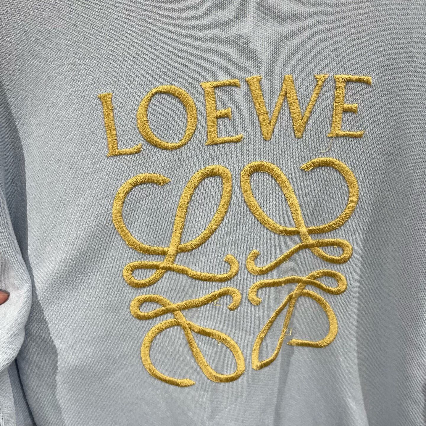 Loewe Loewe Embroidered Logo Sweatshirt L Size US L / EU 52-54 / 3 - 4 Thumbnail