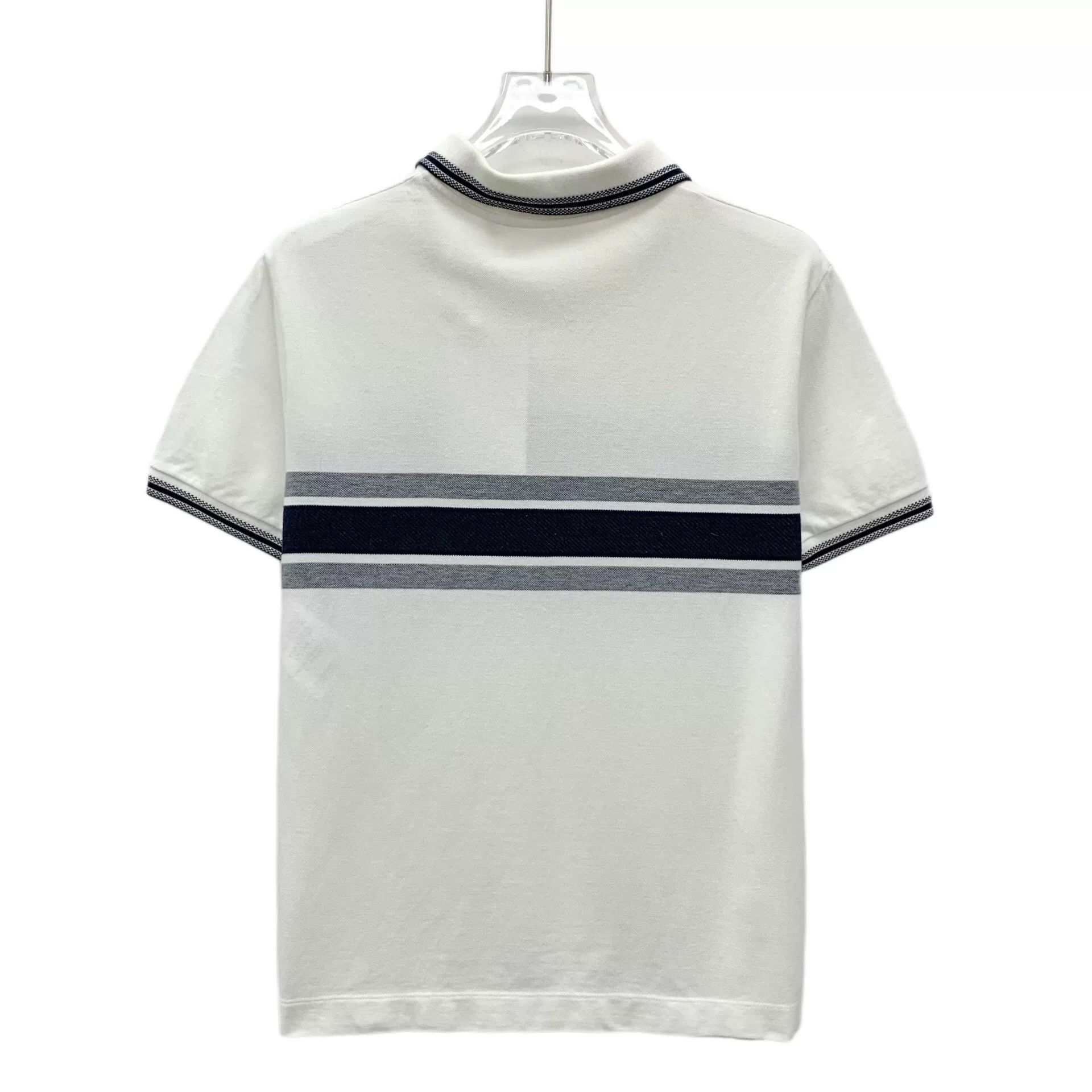 Dior Dior Logo Stripe Polo Shirt Size M Size M / US 6-8 / IT 42-44 - 2 Thumbnail