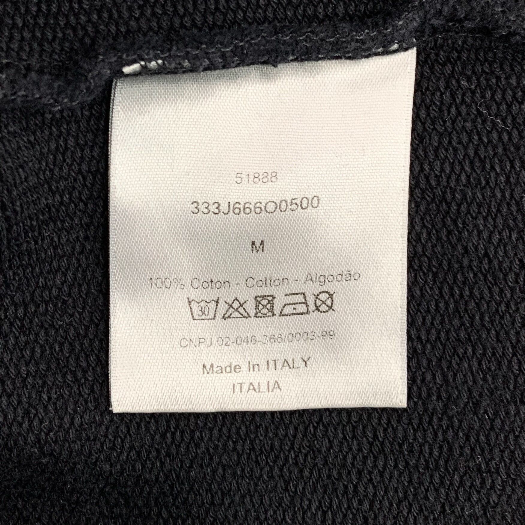 Dior Dior Bee Embroidered Sweatshirt Size M Size US M / EU 48-50 / 2 - 7 Thumbnail
