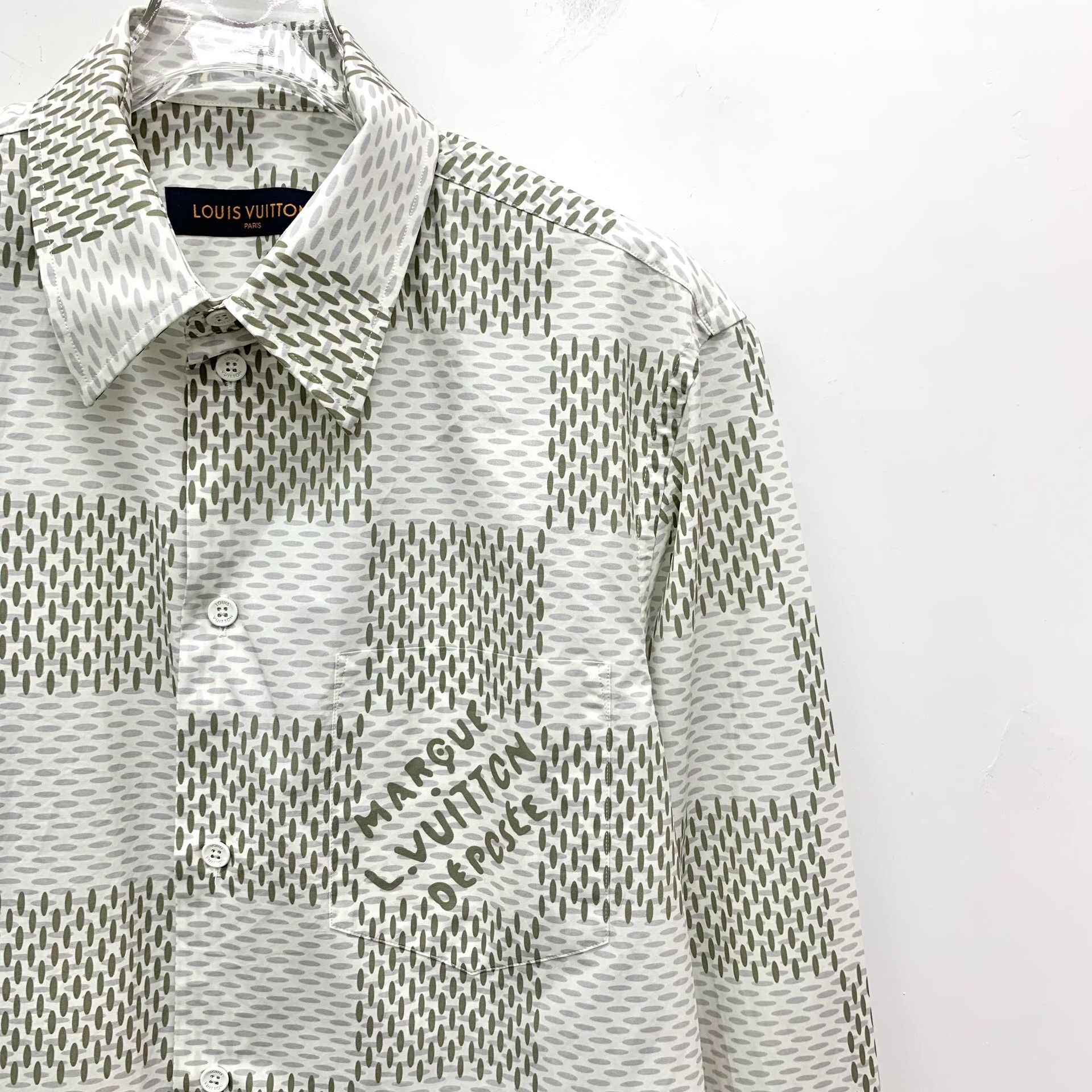 Louis Vuitton Louis Vuitton Damier Checkerboard Shirt XS Size US XS / EU 42 / 0 - 3 Thumbnail