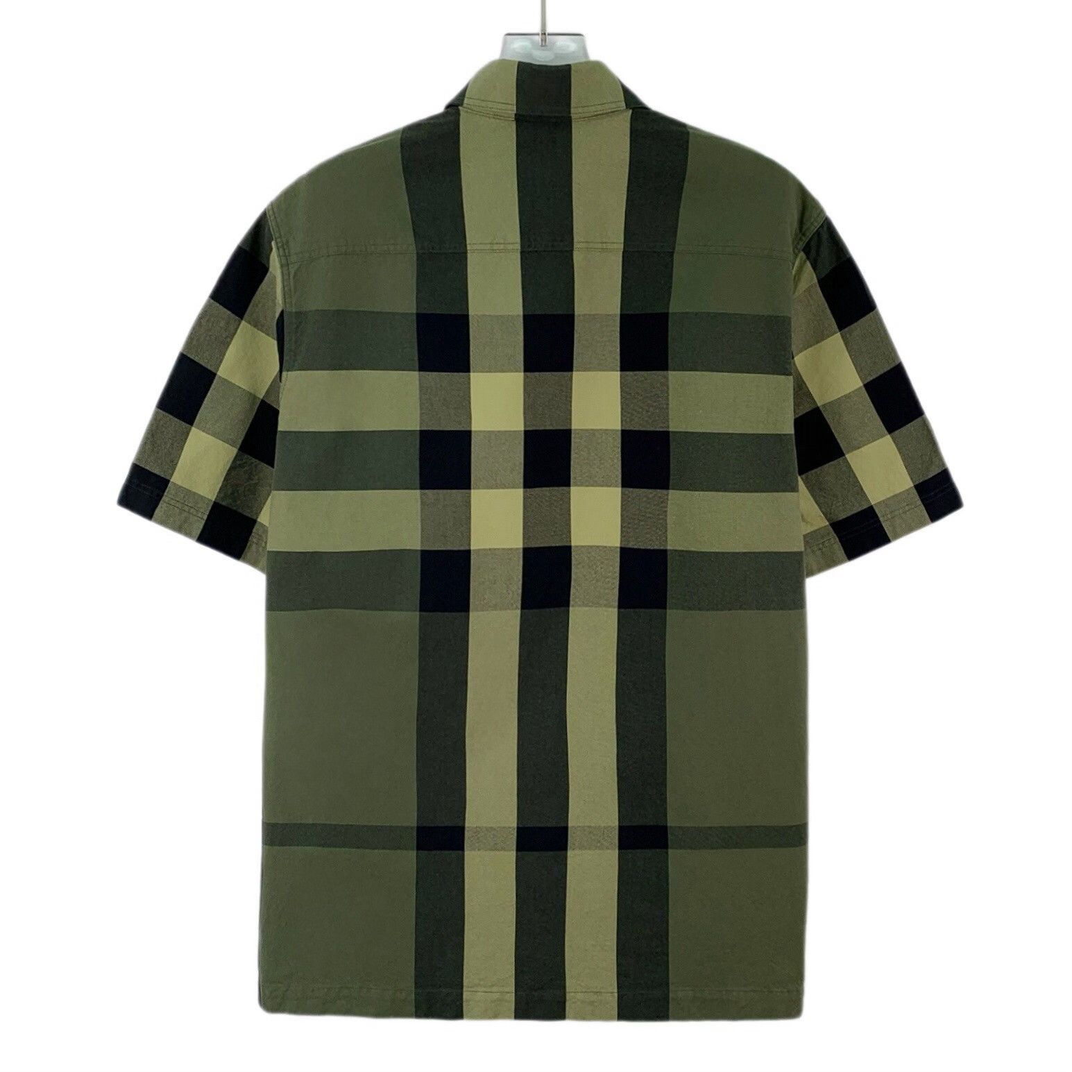 Burberry Burberry Green Check Short Sleeve Shirt Size S Size US S / EU 44-46 / 1 - 2 Thumbnail