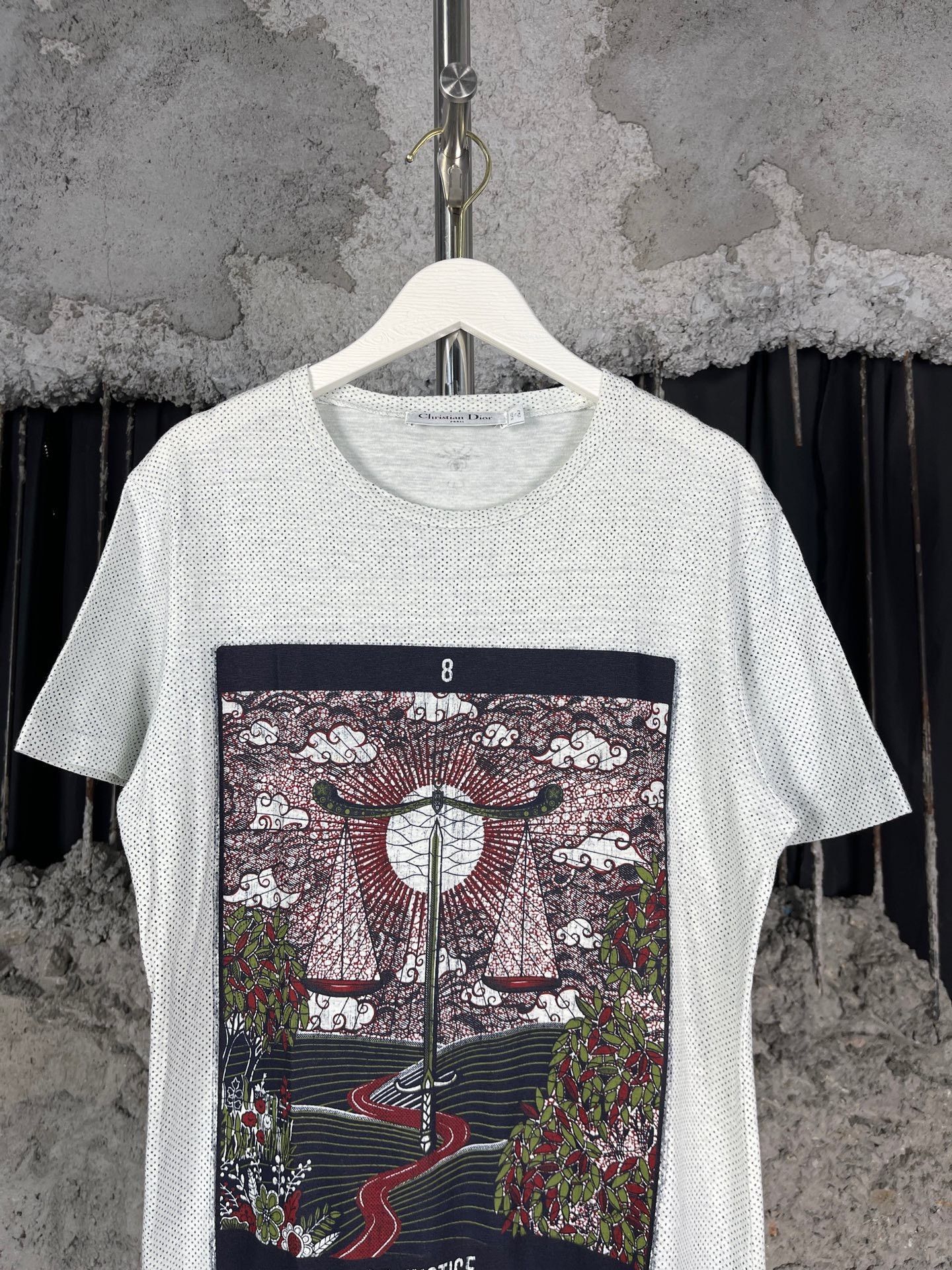 Dior Dior La Justice Constellation Graphic T-Shirt XS Size XS / US 0-2 / IT 36-38 - 3 Thumbnail
