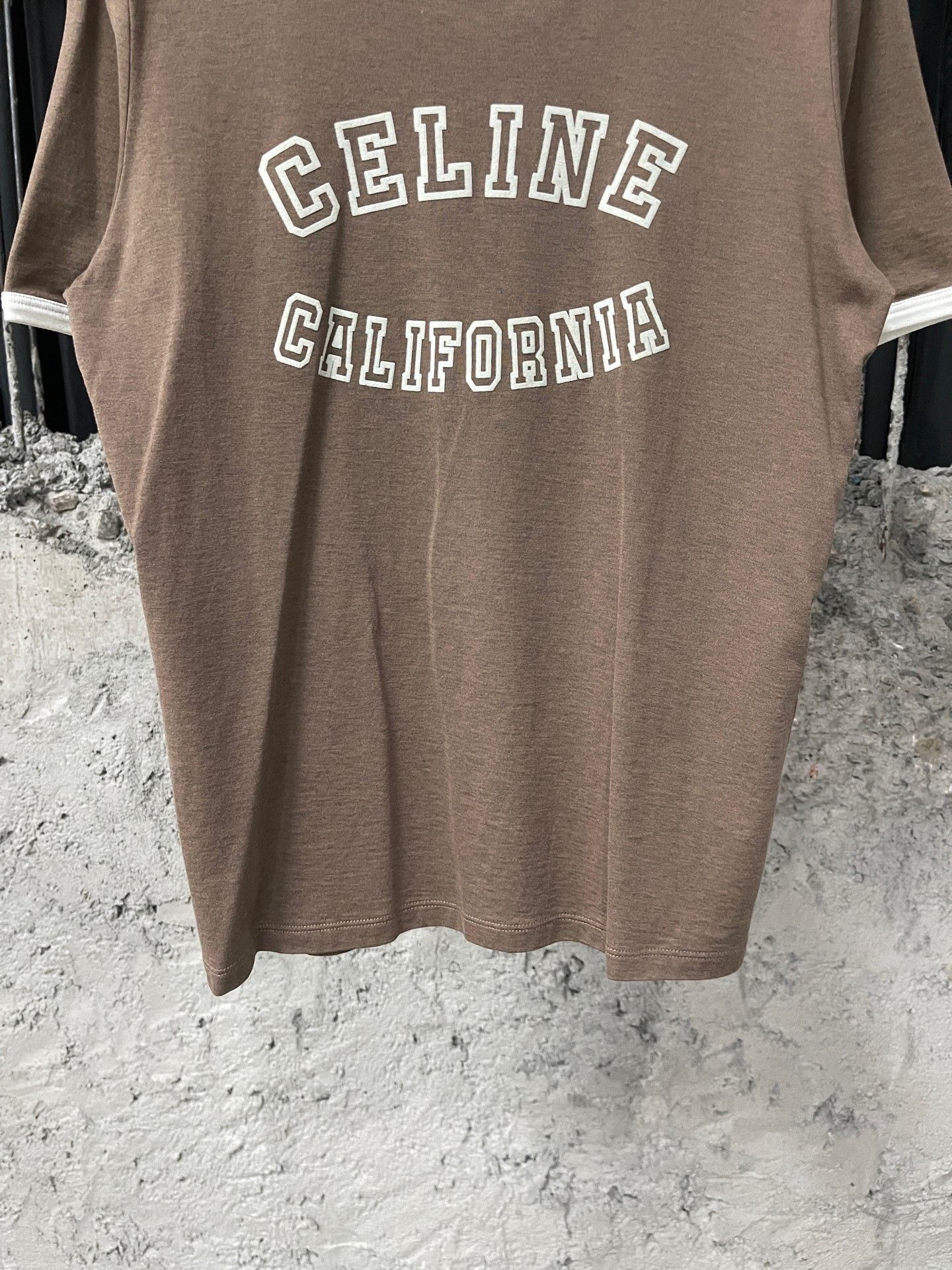 Celine Celine California Graphic Ringer T-Shirt M Size M / US 6-8 / IT 42-44 - 4 Thumbnail