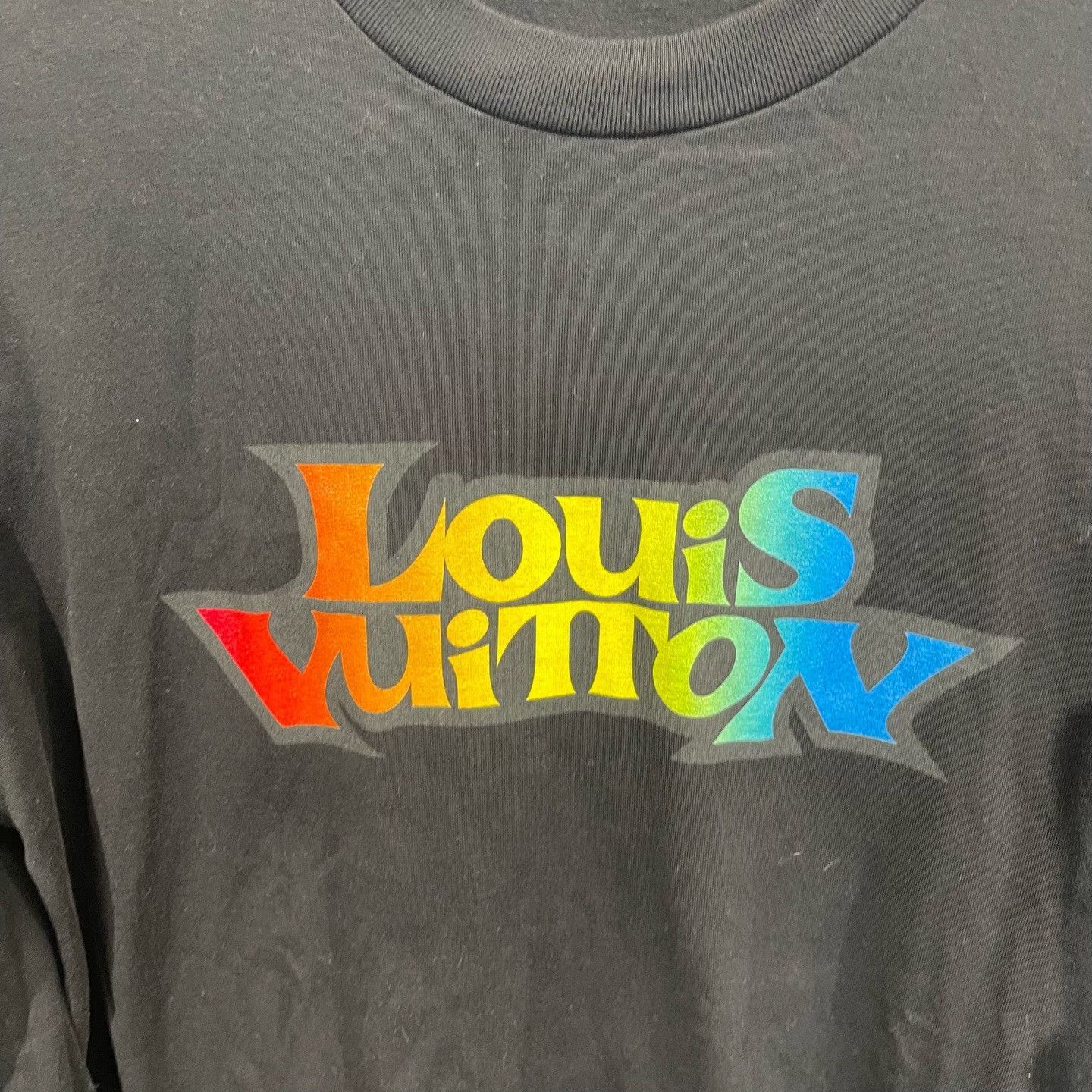 Louis Vuitton Louis Vuitton Rainbow Logo Sweatshirt Size XS Size US XS / EU 42 / 0 - 4 Thumbnail