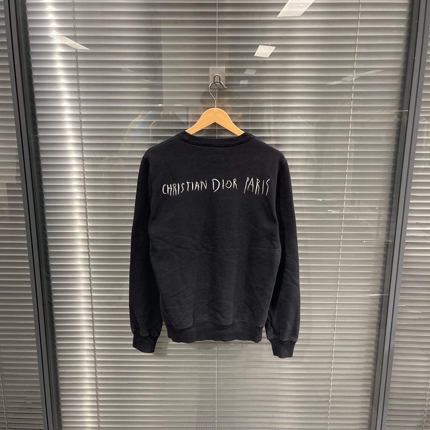 Dior Dior Script Embroidery Sweatshirt Size S Size US S / EU 44-46 / 1 - 2 Thumbnail