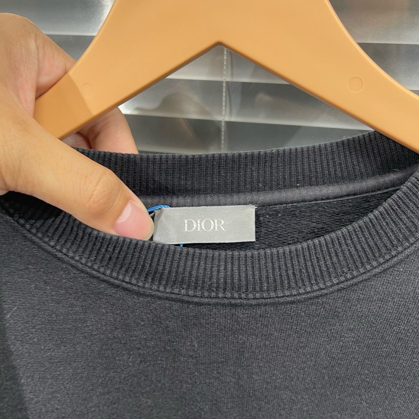Dior Dior Script Embroidery Sweatshirt Size S Size US S / EU 44-46 / 1 - 3 Thumbnail