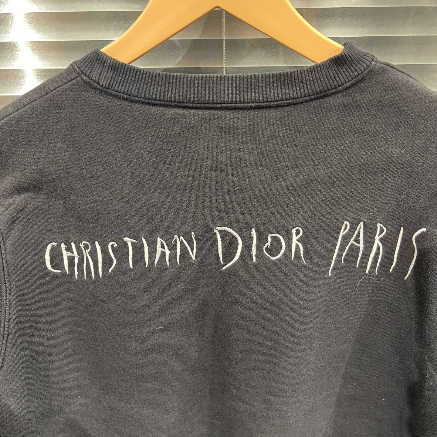 Dior Dior Script Embroidery Sweatshirt Size S Size US S / EU 44-46 / 1 - 5 Thumbnail
