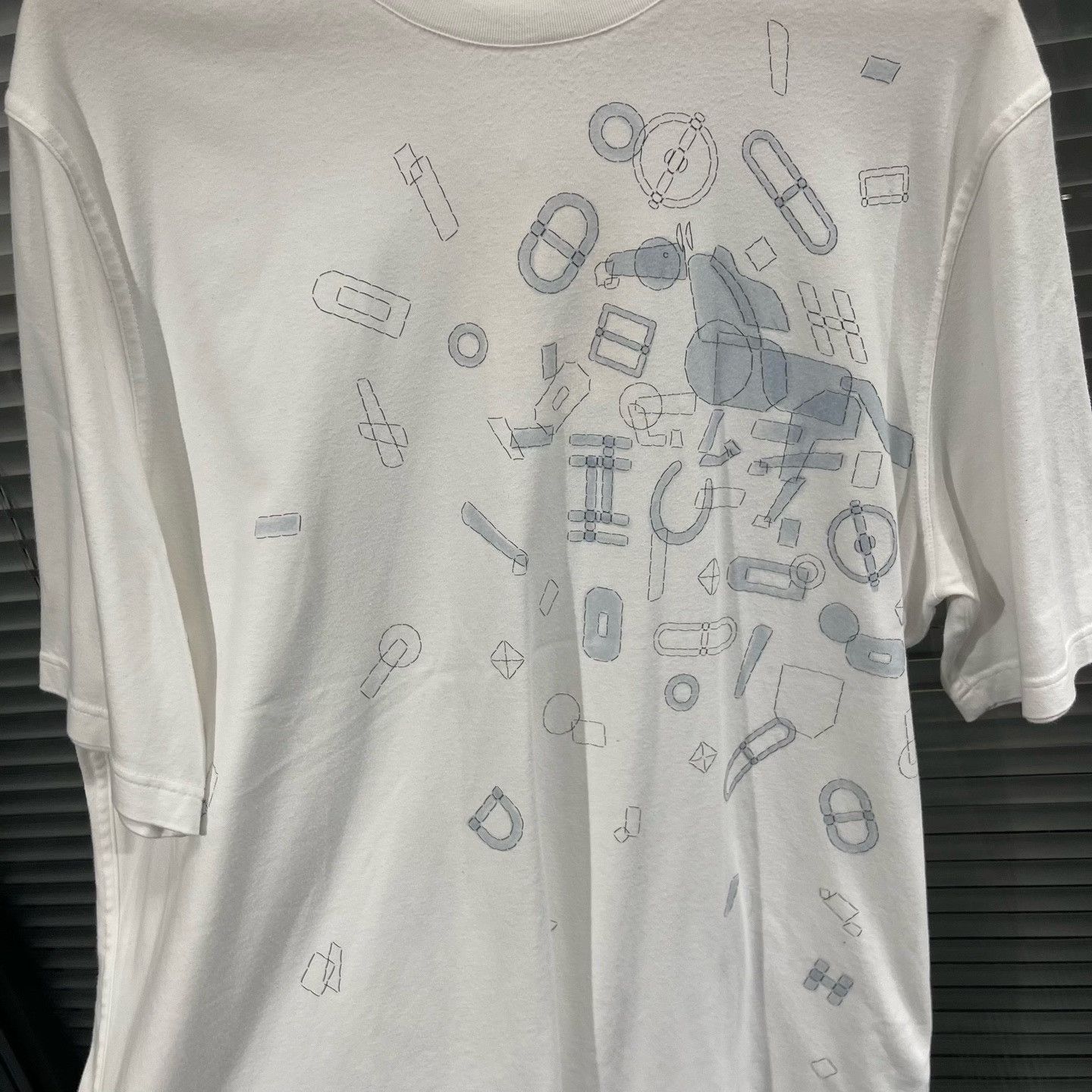 Hermes Hermes Graffiti Graphic T-Shirt XL Size US XL / EU 56 / 4 - 4 Thumbnail