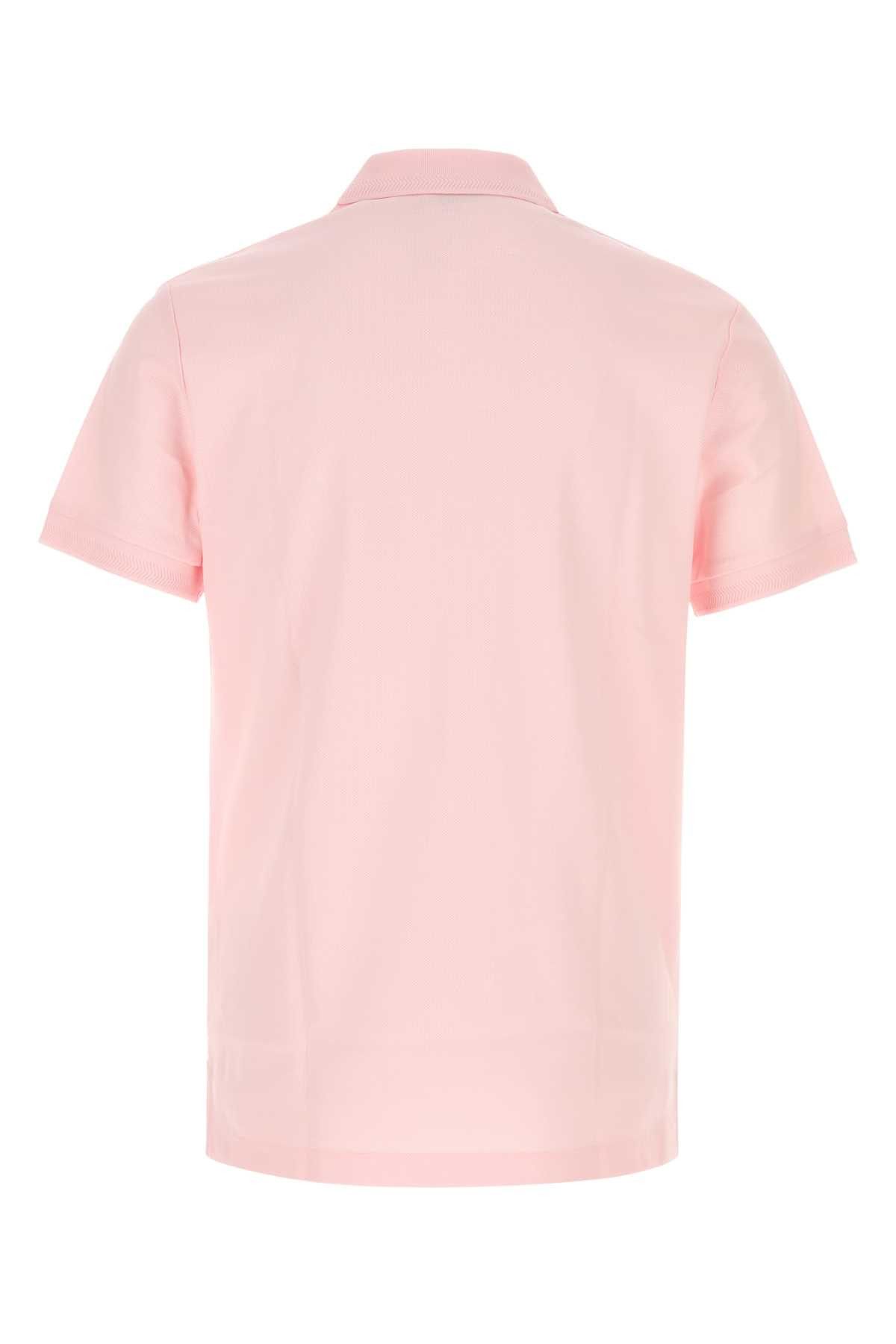 Burberry Pink Piquet Polo Shirt Size US M / EU 48-50 / 2 - 2 Thumbnail