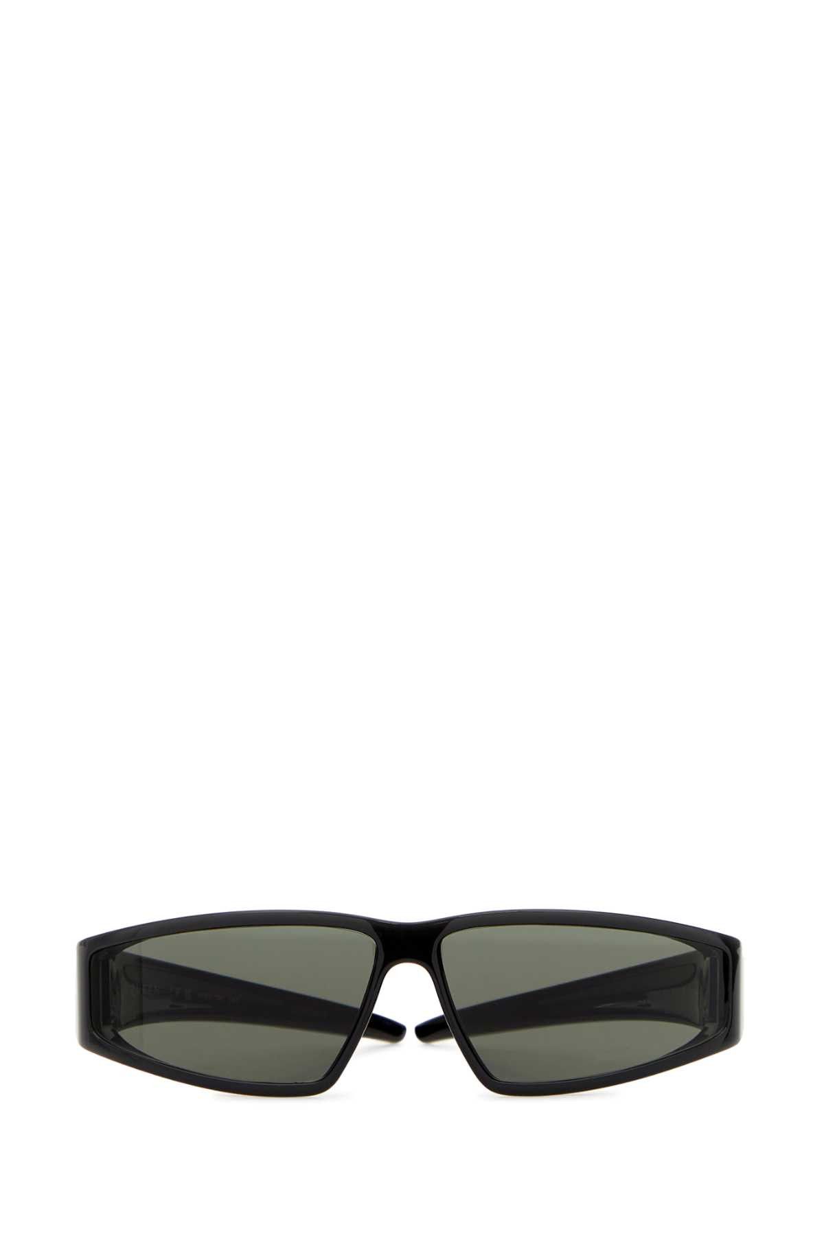 Alexander McQueen Black Acetate Wraparound Sunglasses Size ONE SIZE - 2 Thumbnail