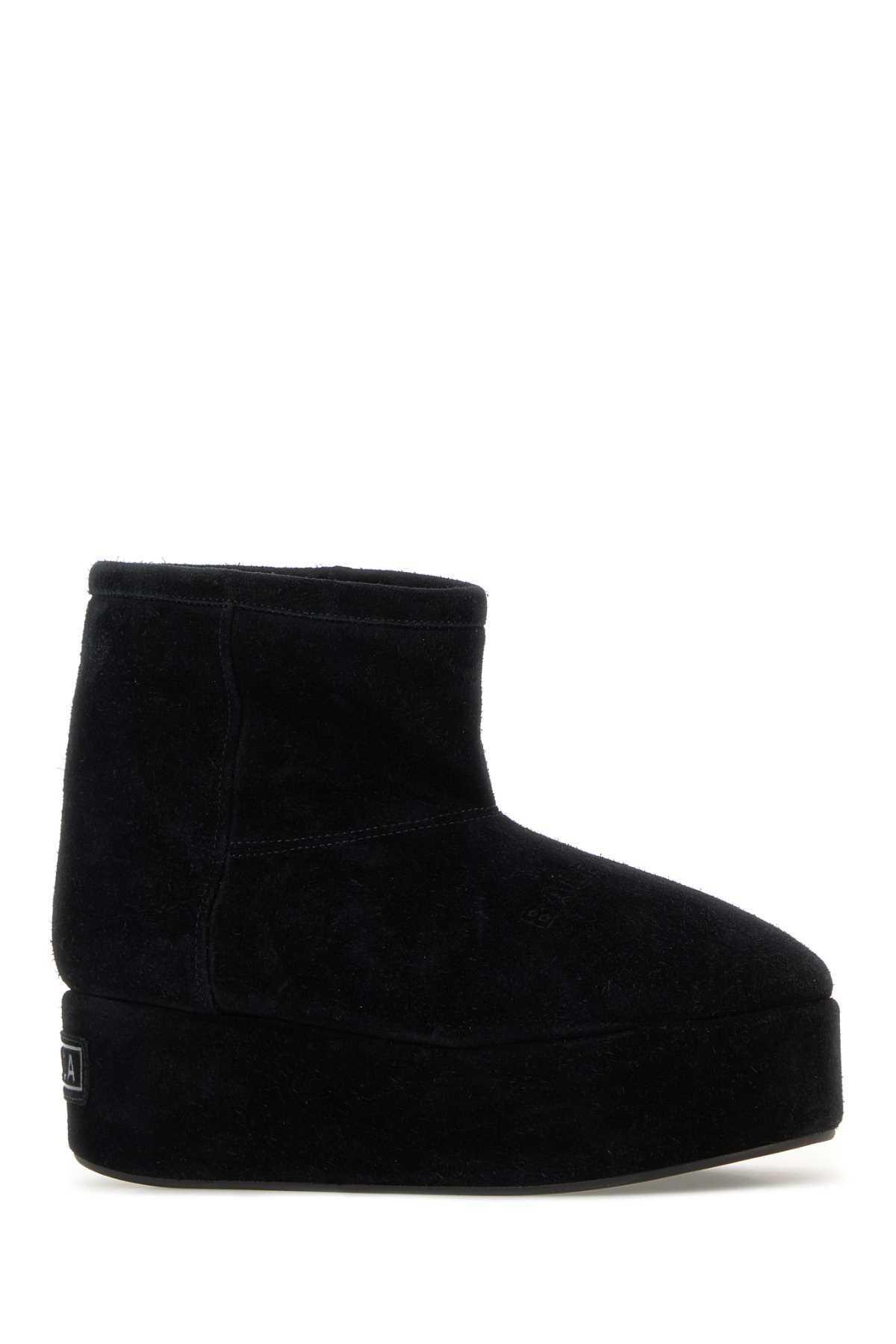 Balenciaga Black Suede Alaska Ankle Boots Size US 8 / IT 38 - 2 Thumbnail
