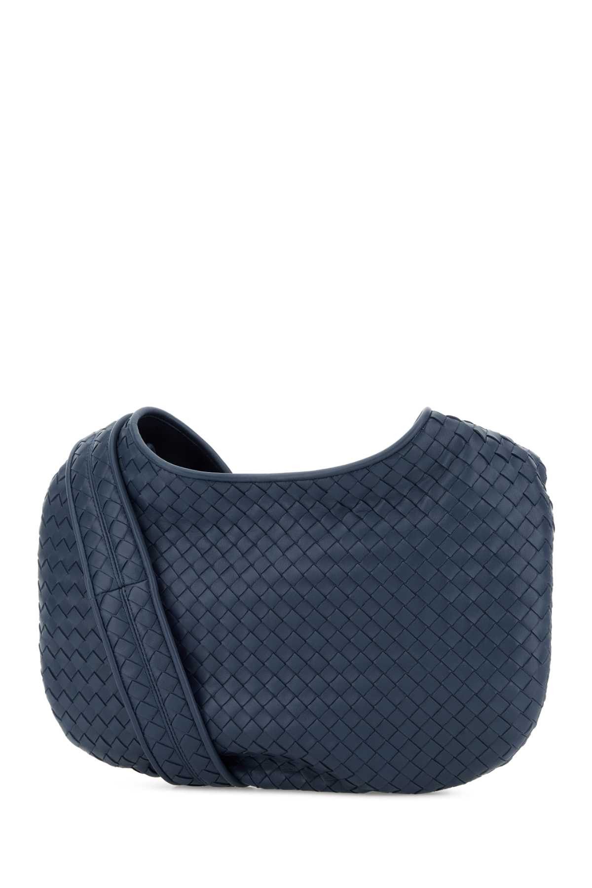 Bottega Veneta Air Force Blue Nappa Leather Veneto Crossbody Bag Size ONE SIZE - 2 Thumbnail