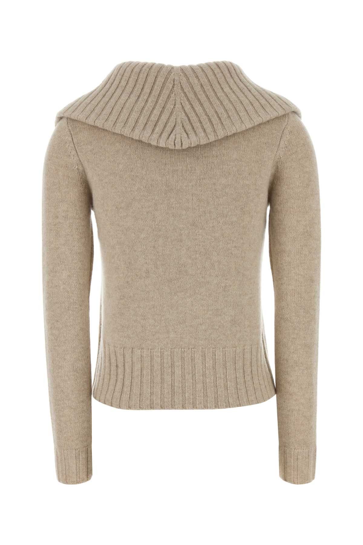 CO Beige Cashmere Sweater Size S / US 4 / IT 40 - 2 Thumbnail