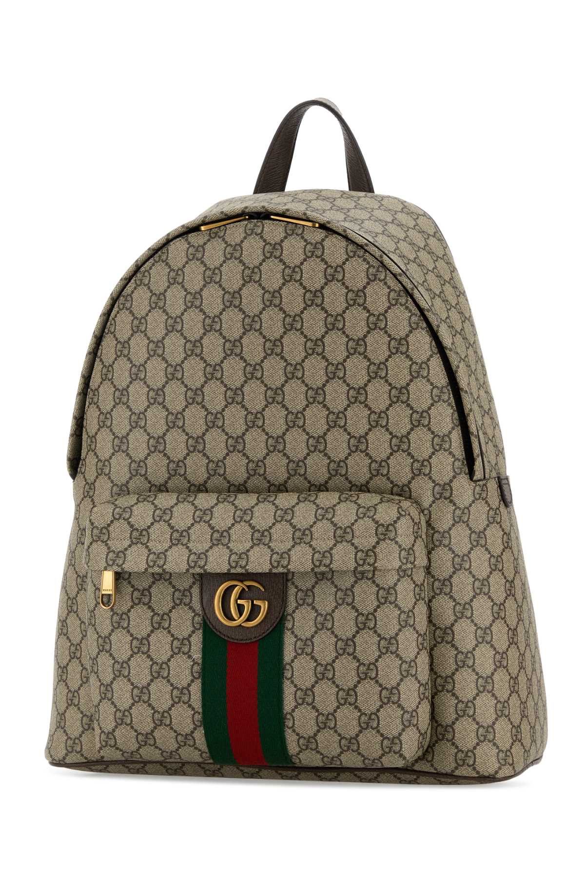 Gucci Printed Canvas Medium Ophidia Backpack Size ONE SIZE - 2 Thumbnail